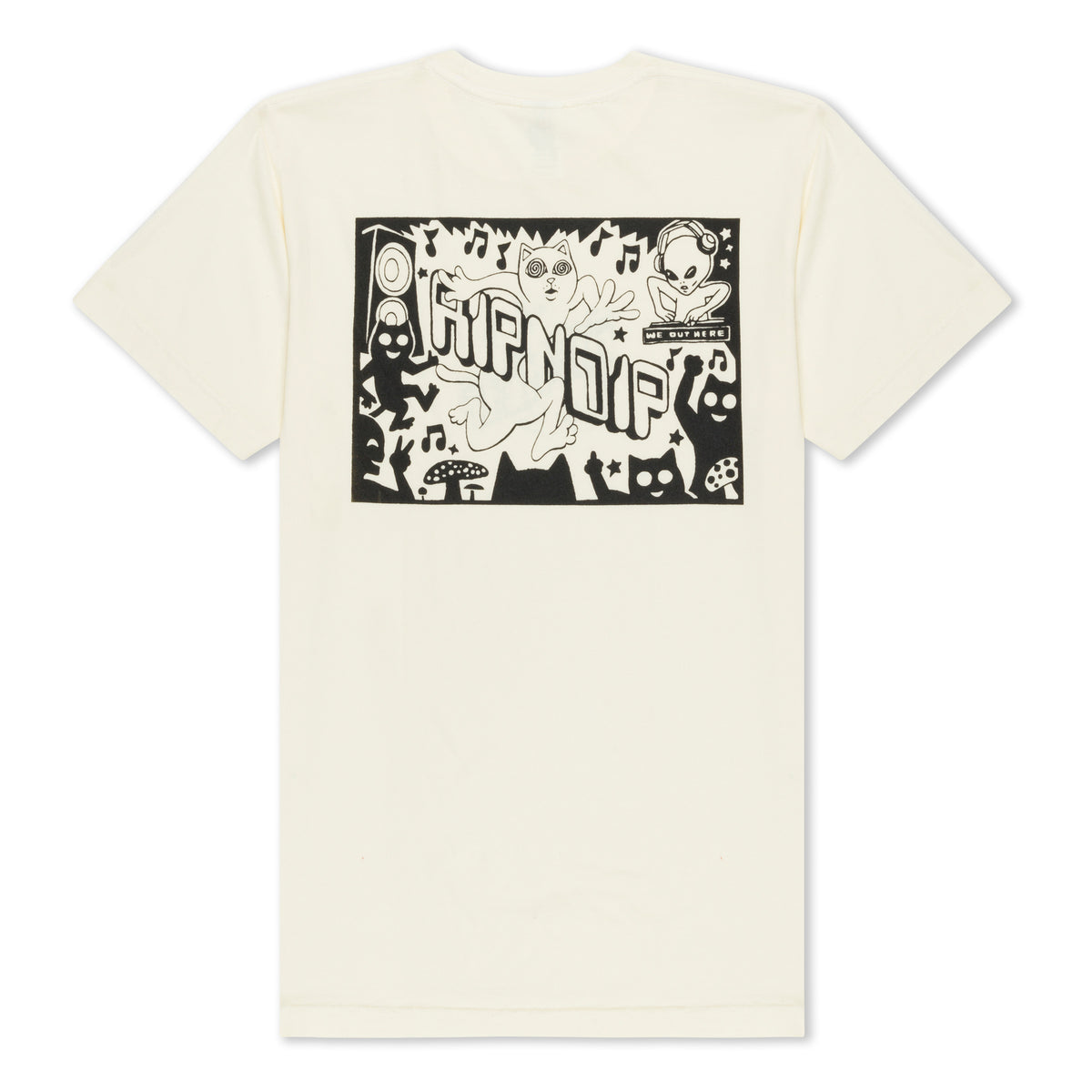 RIPNDIP Techno Boyfriend Tee (Natural)