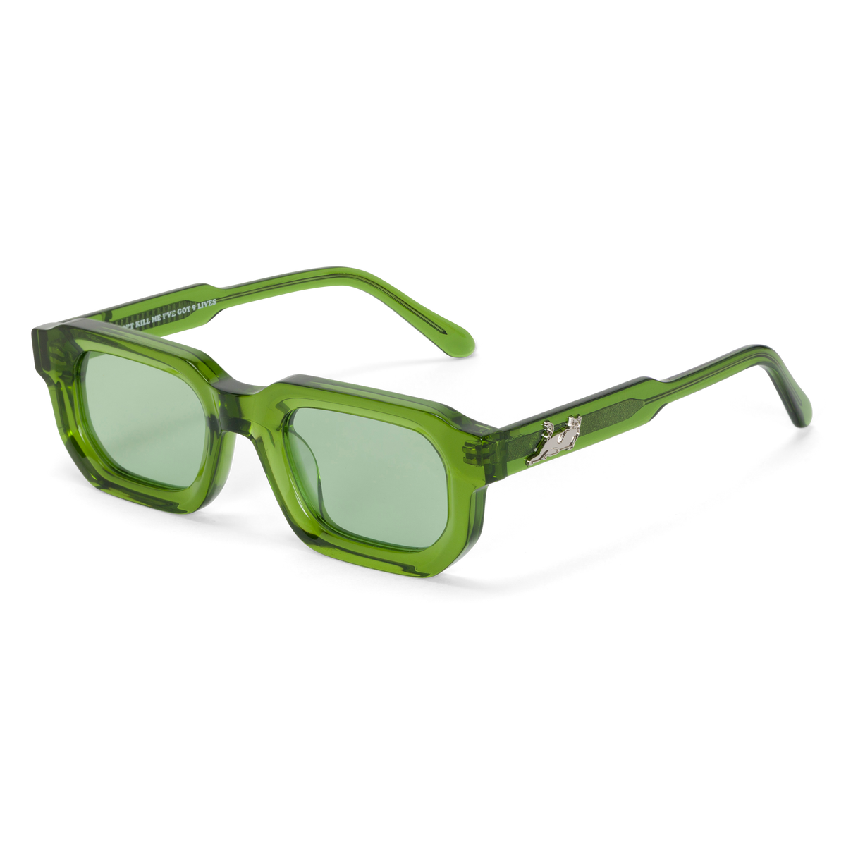 Castanza Sunglasses (Light Green) – RIPNDIP Castanza Sunglasses (Light Green) – RIPNDIP