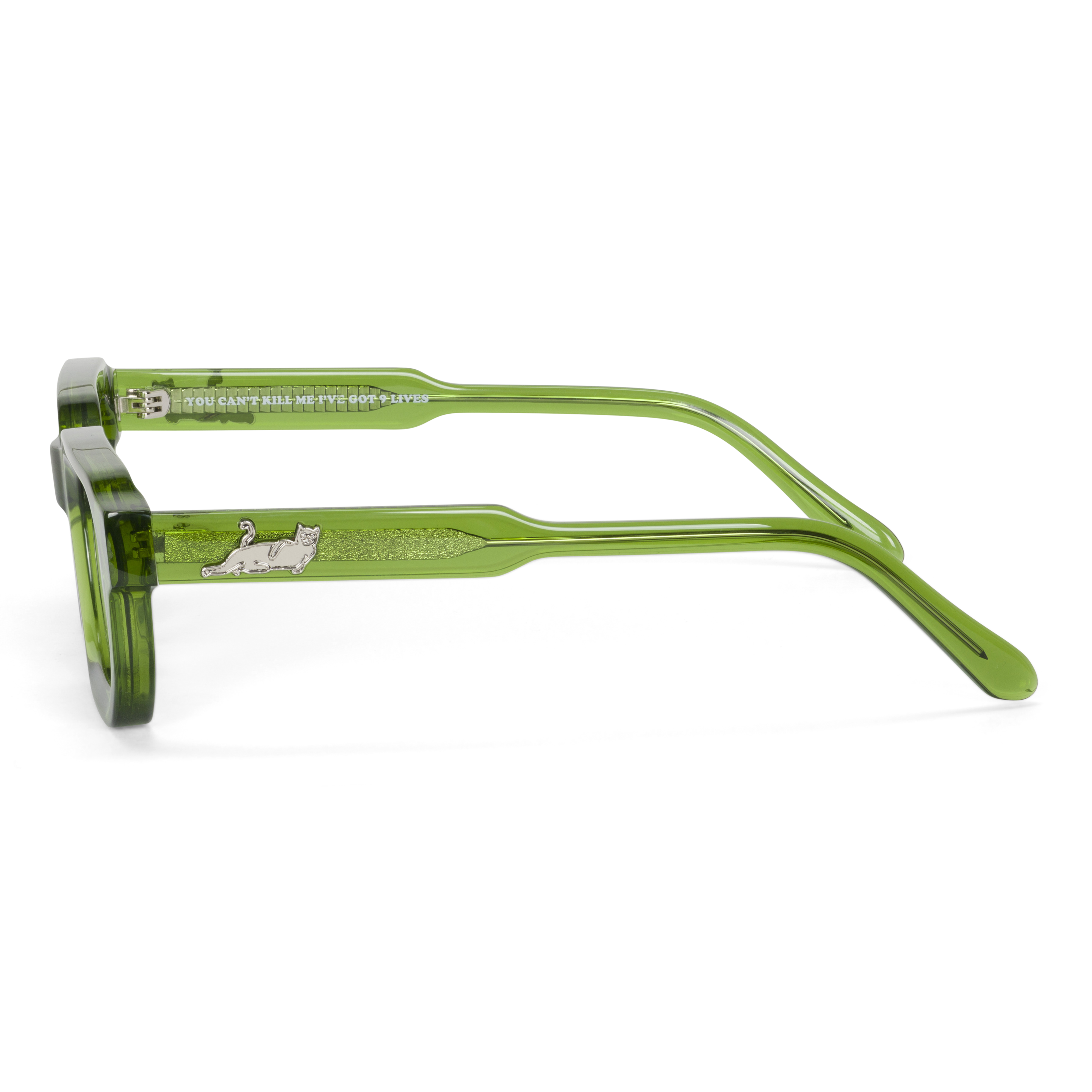 RIPNDIP Castanza Sunglasses (Light Green)