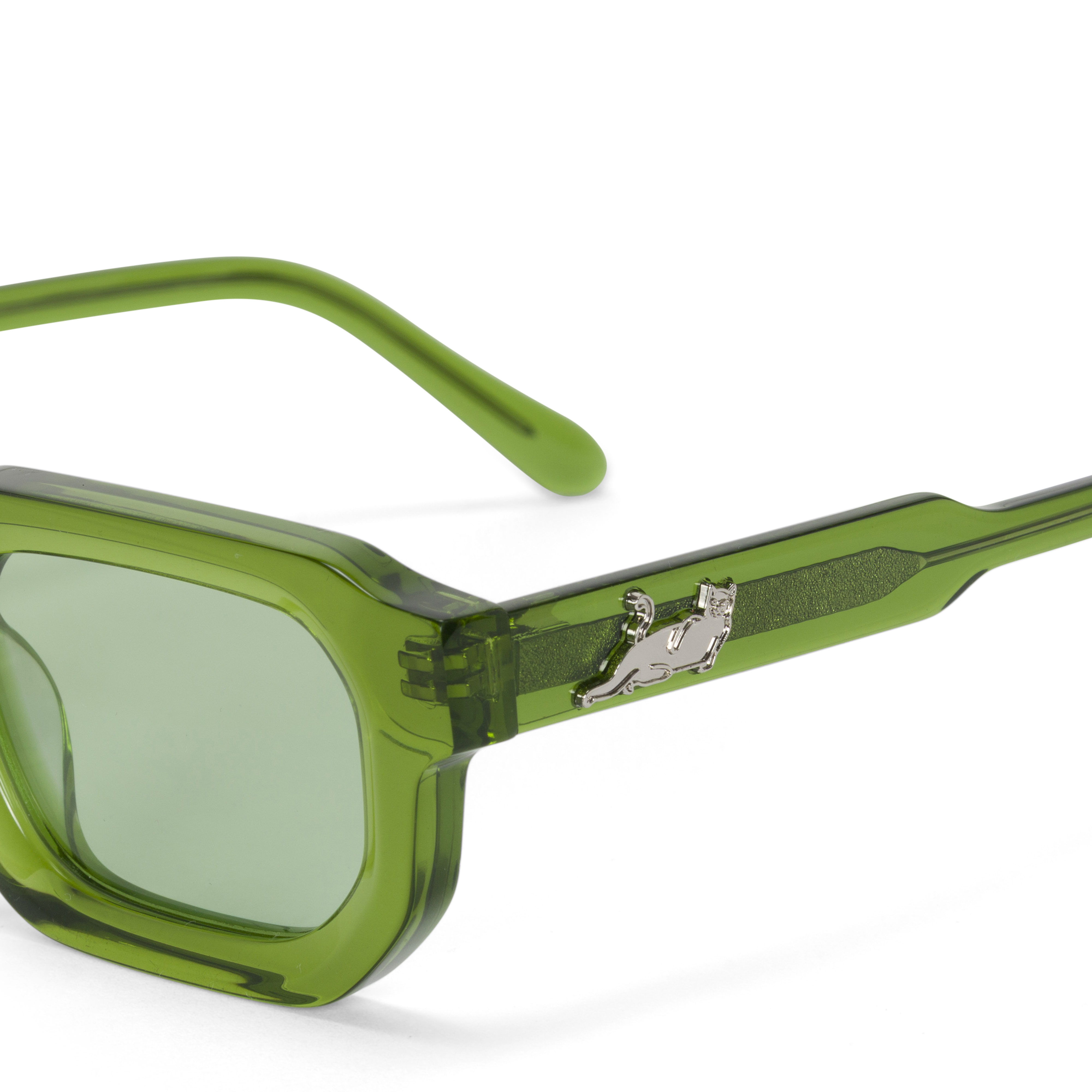 RIPNDIP Castanza Sunglasses (Light Green)