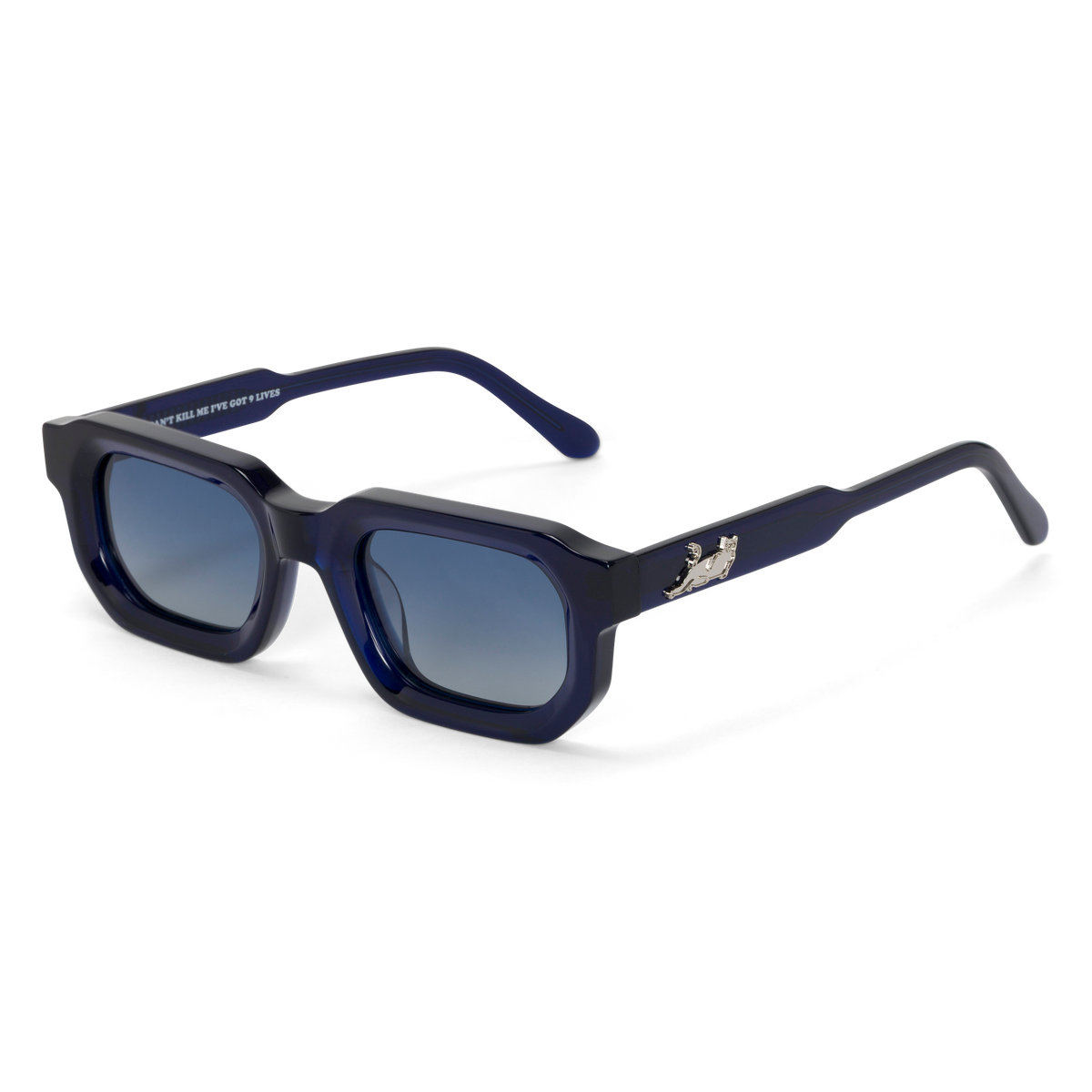 RIPNDIP Castanza Sunglasses (Navy / Light Blue)