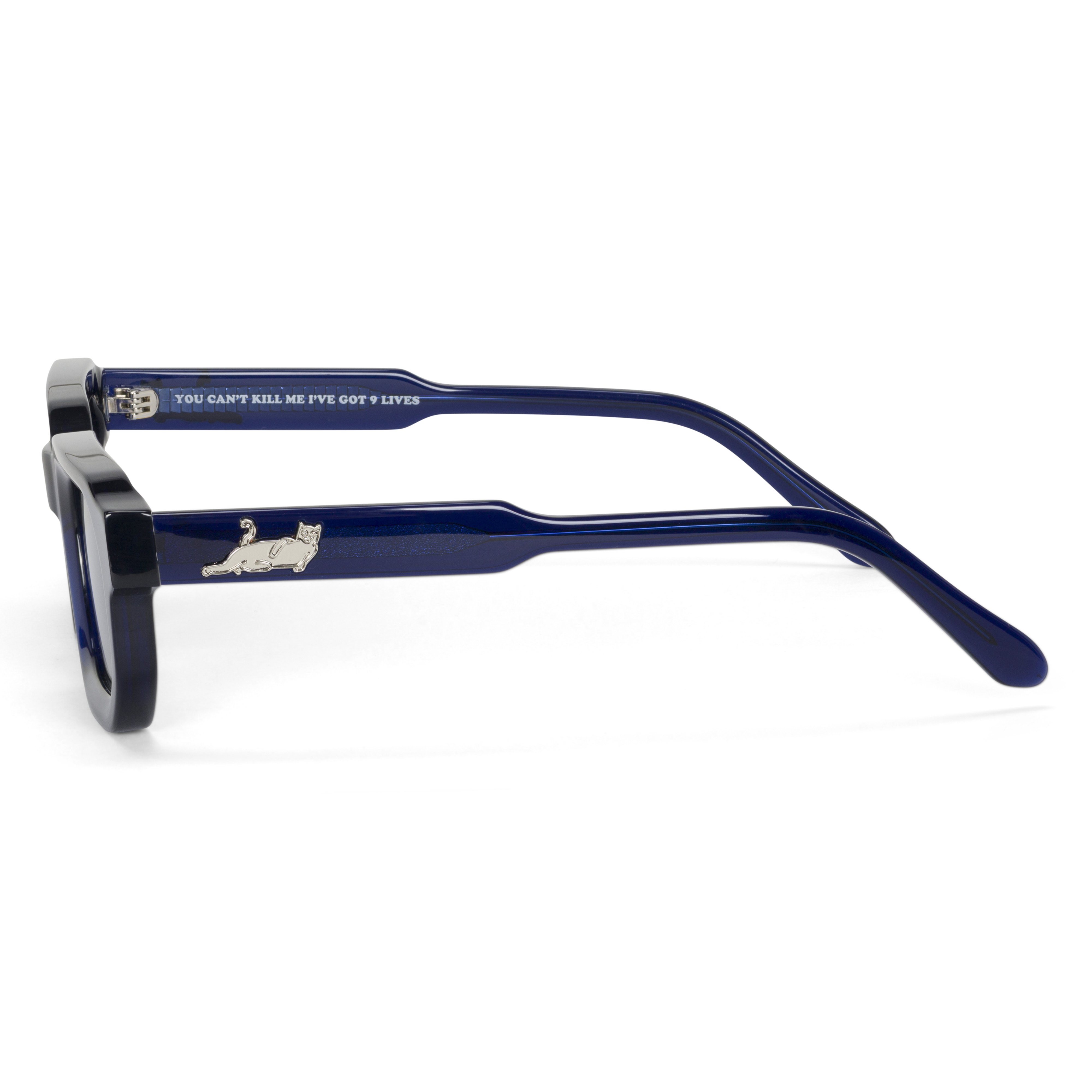 RIPNDIP Castanza Sunglasses (Navy / Light Blue)