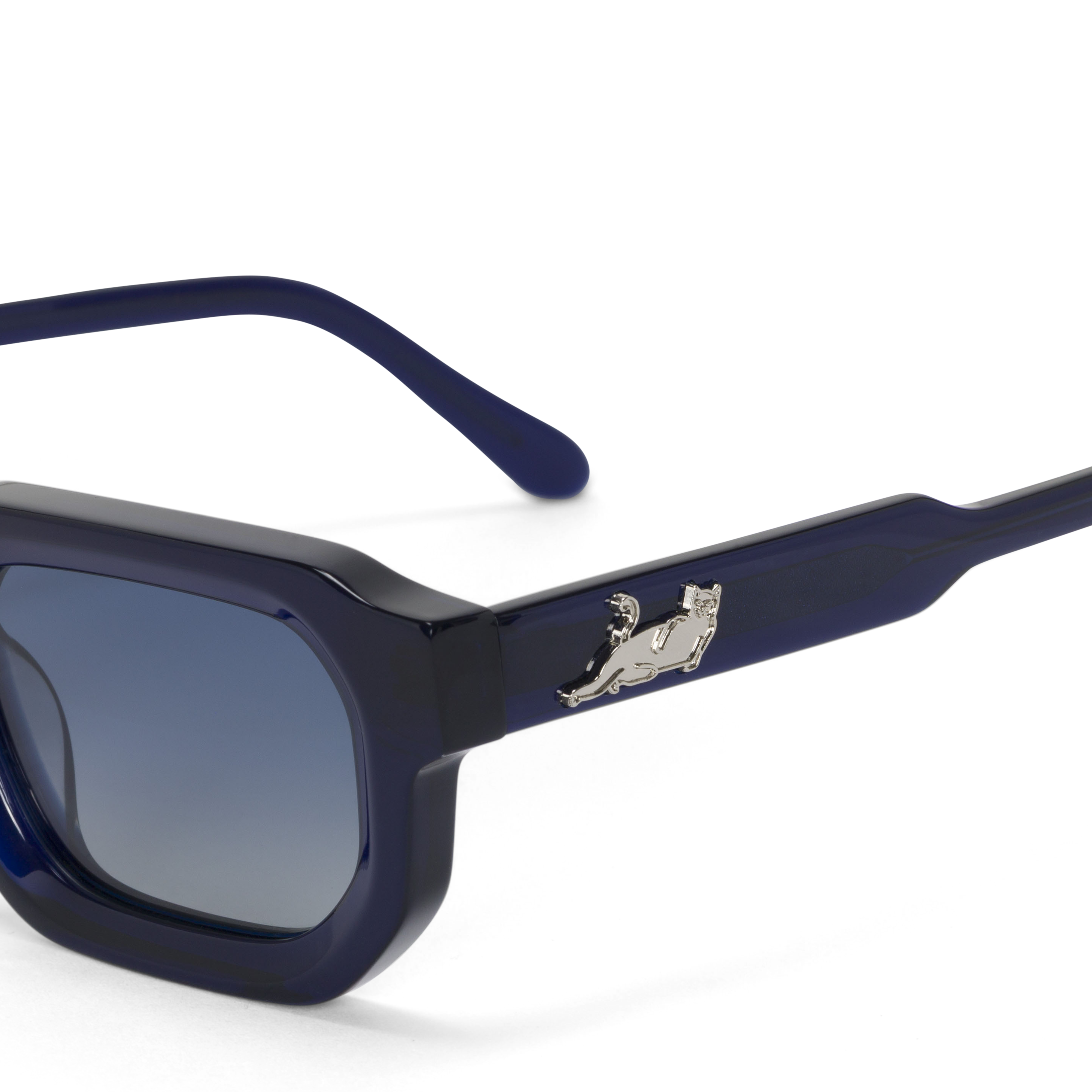 RIPNDIP Castanza Sunglasses (Navy / Light Blue)