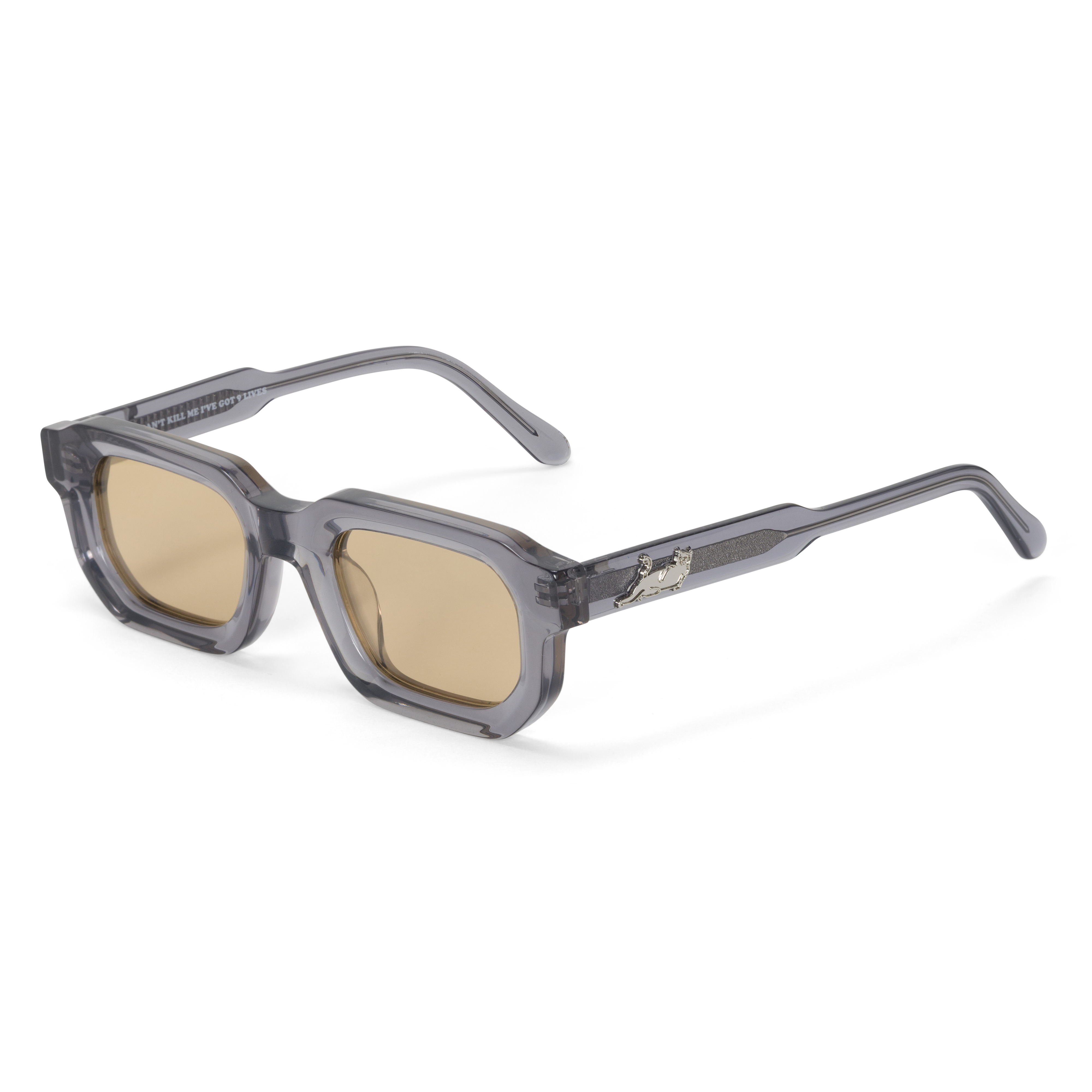 RIPNDIP Castanza Sunglasses (Grey / Dusty Yellow)