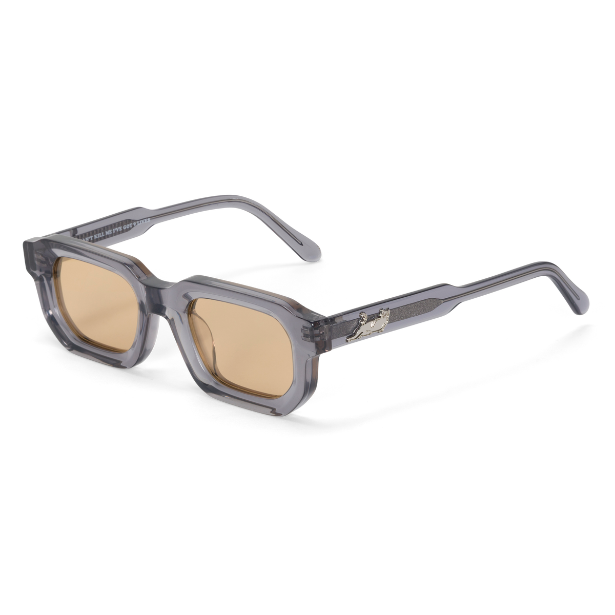 RIPNDIP Castanza Sunglasses (Grey / Dusty Yellow)