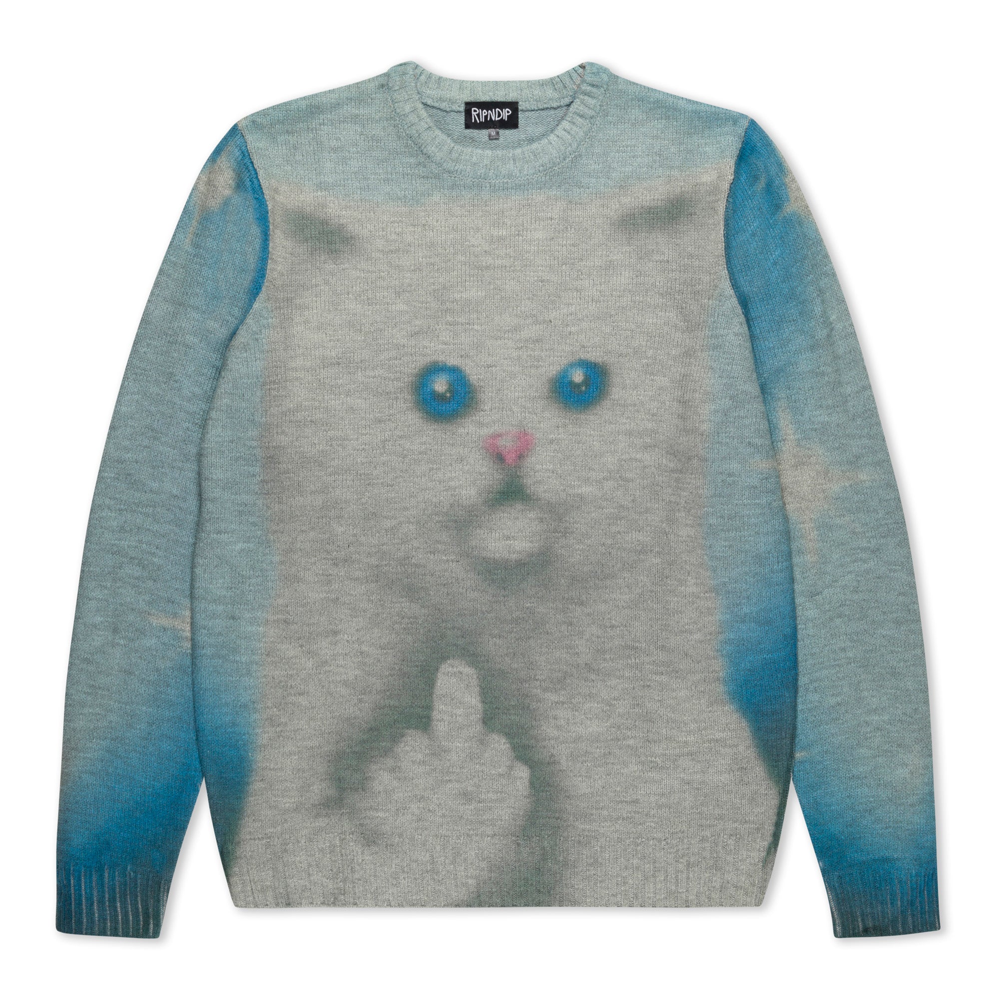 Playera Ripndip Sprinkles Knit Sweater (Black/Blue) – RIPNDIP