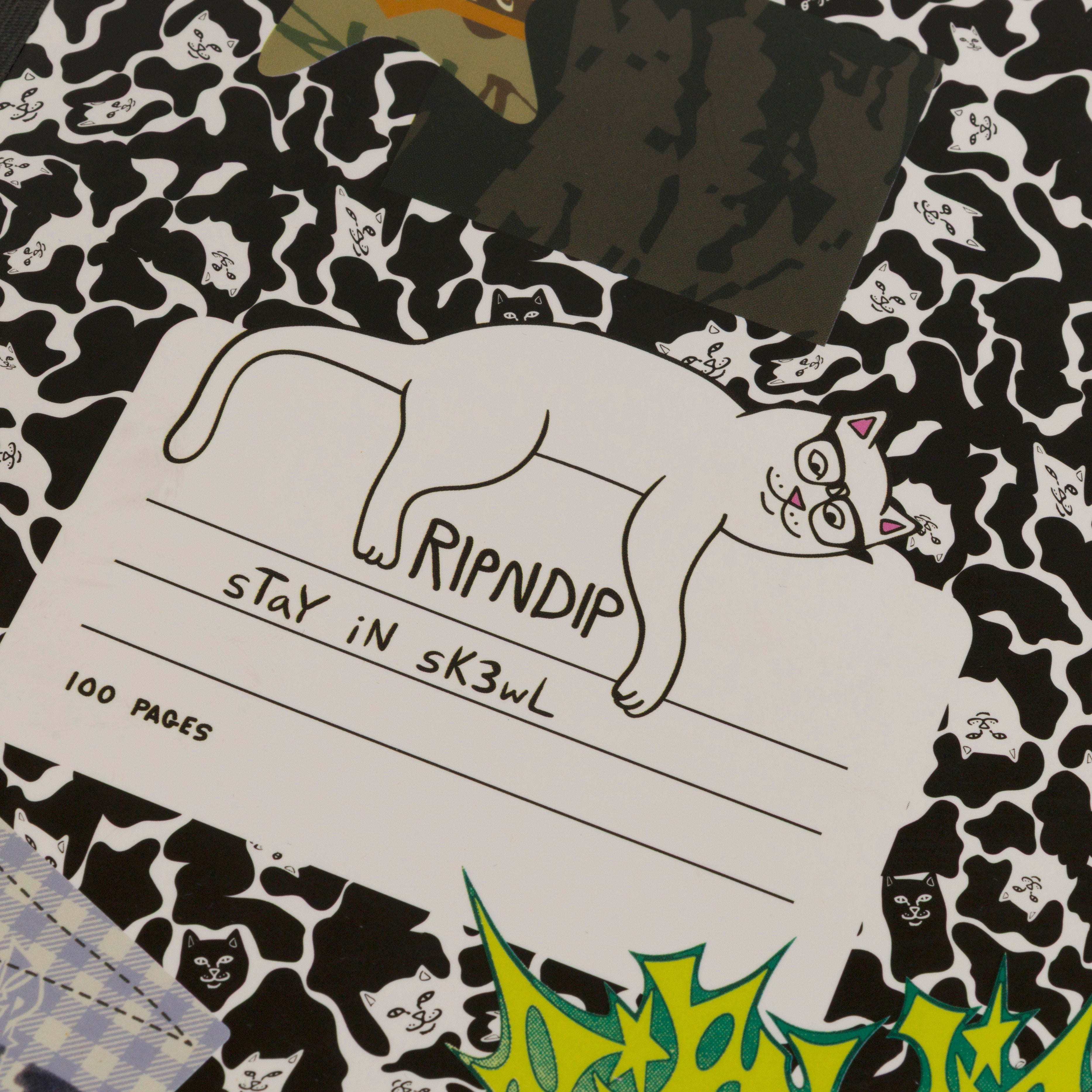 RIPNDIP Stay In Skewl Notebook (Multi)