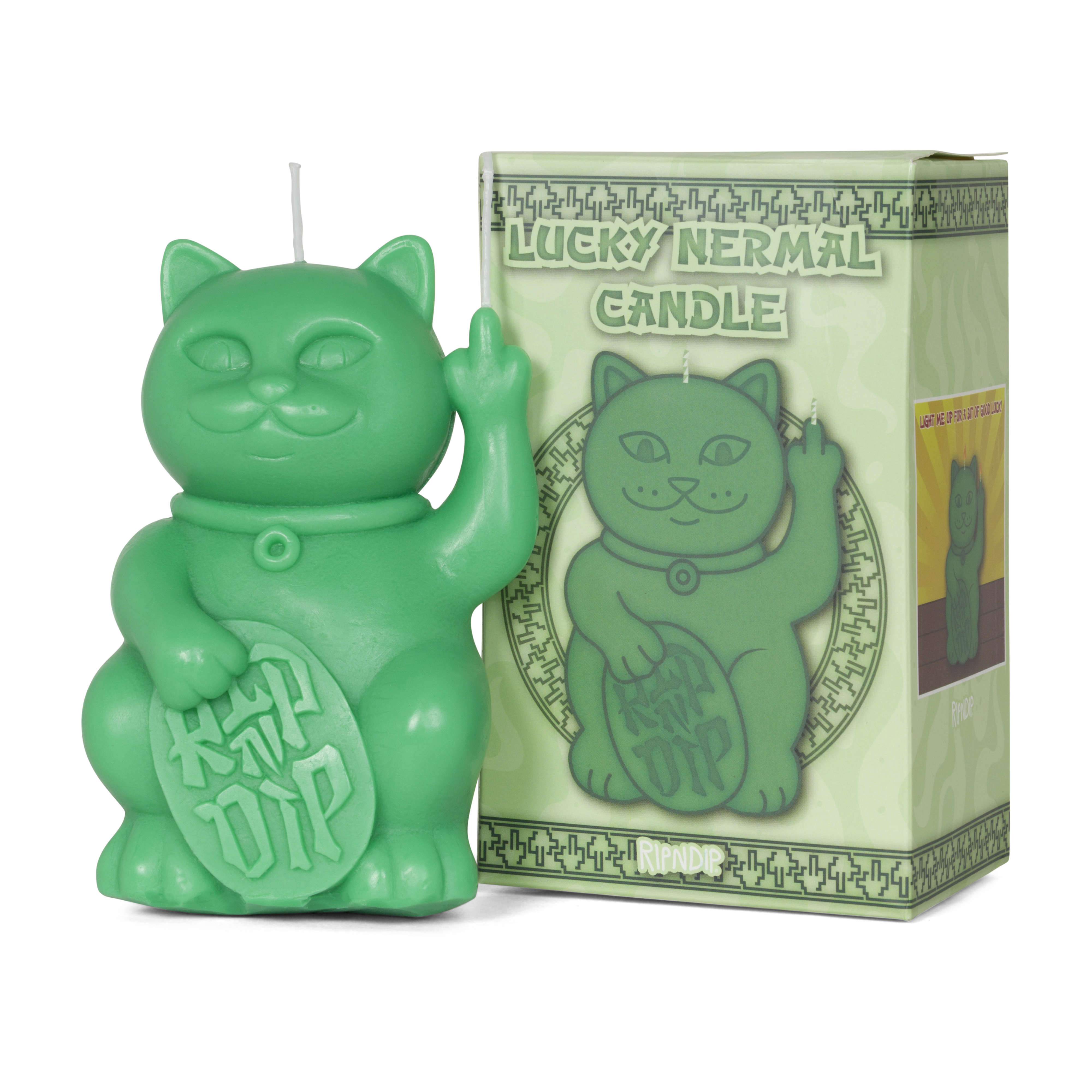 RIPNDIP Lucky Nermal Candle (Green)