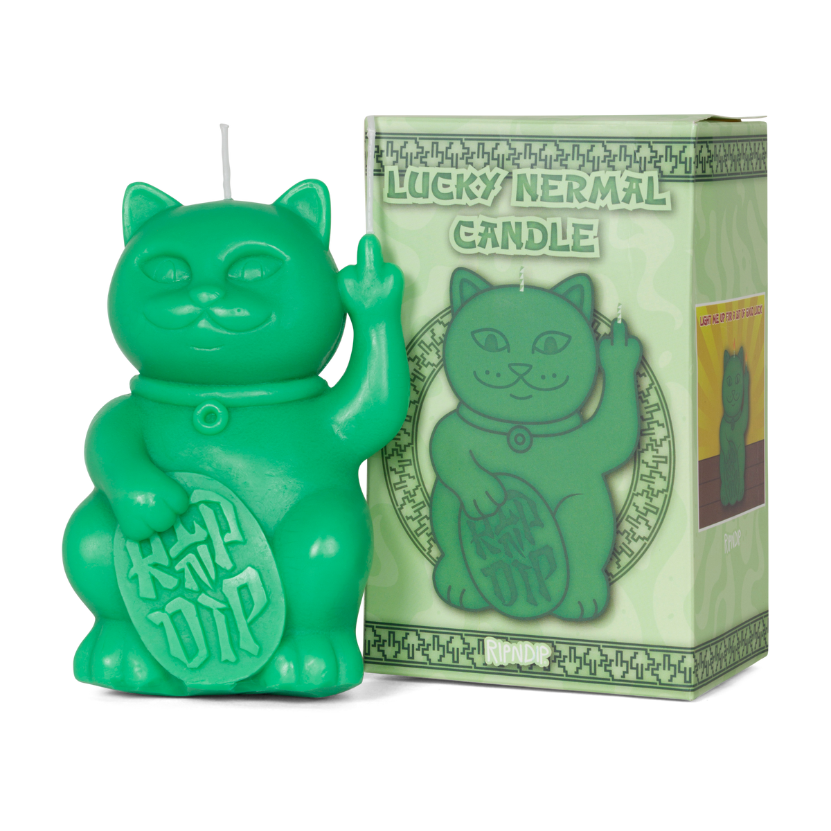 RIPNDIP Lucky Nermal Candle (Green)