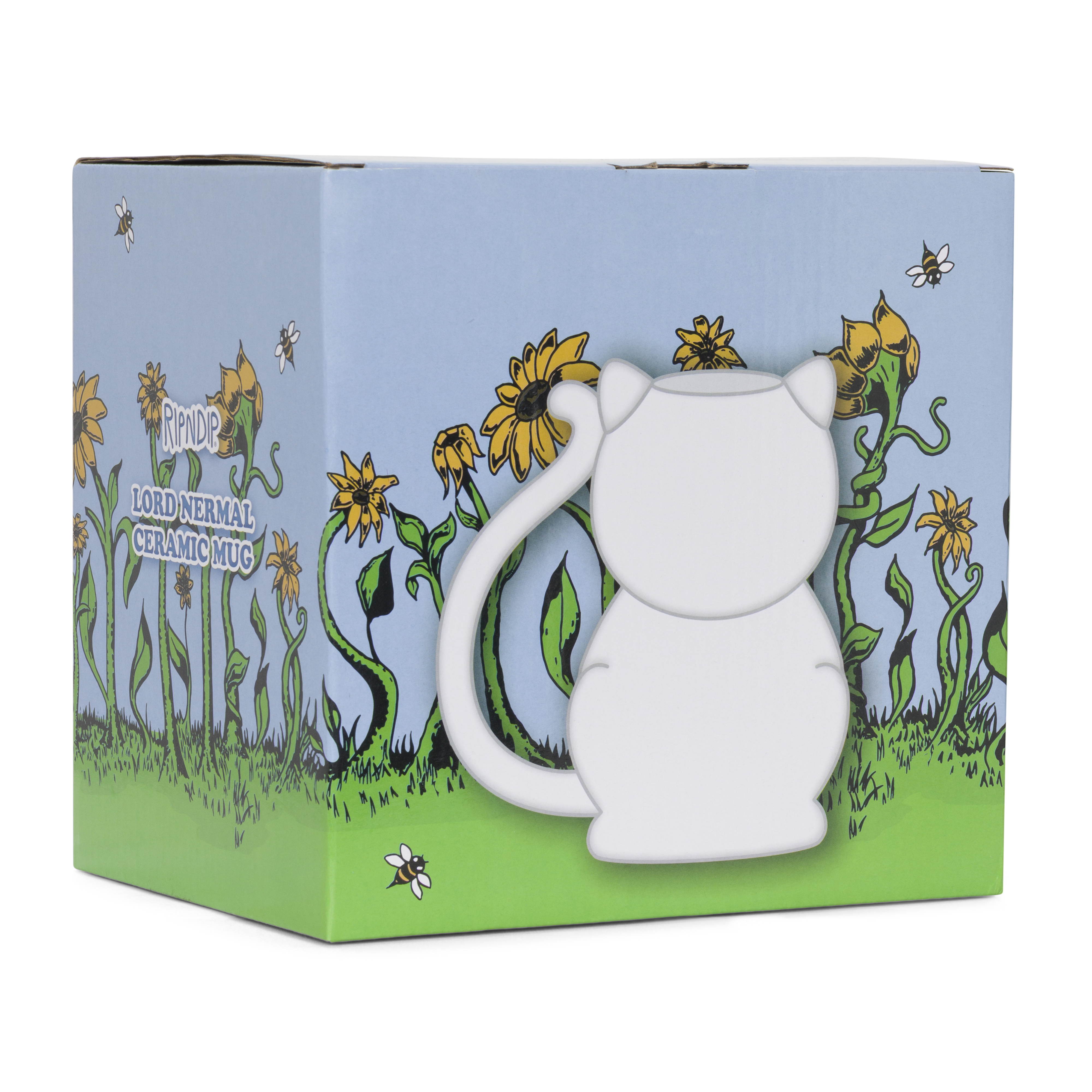 RIPNDIP Lord Nermal Ceramic Mug (White)