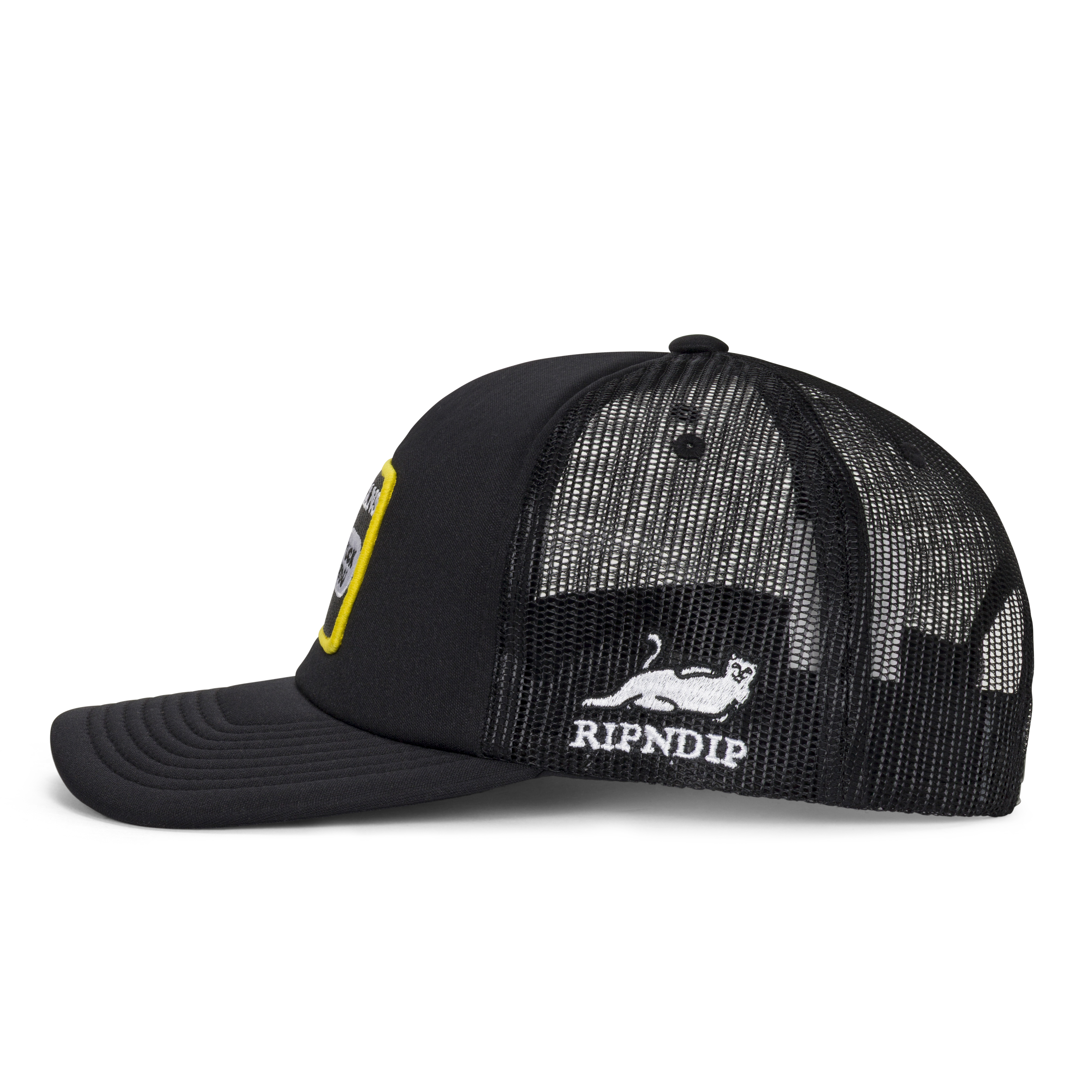 RIPNDIP Meow Meow Trucker Hat (Black)