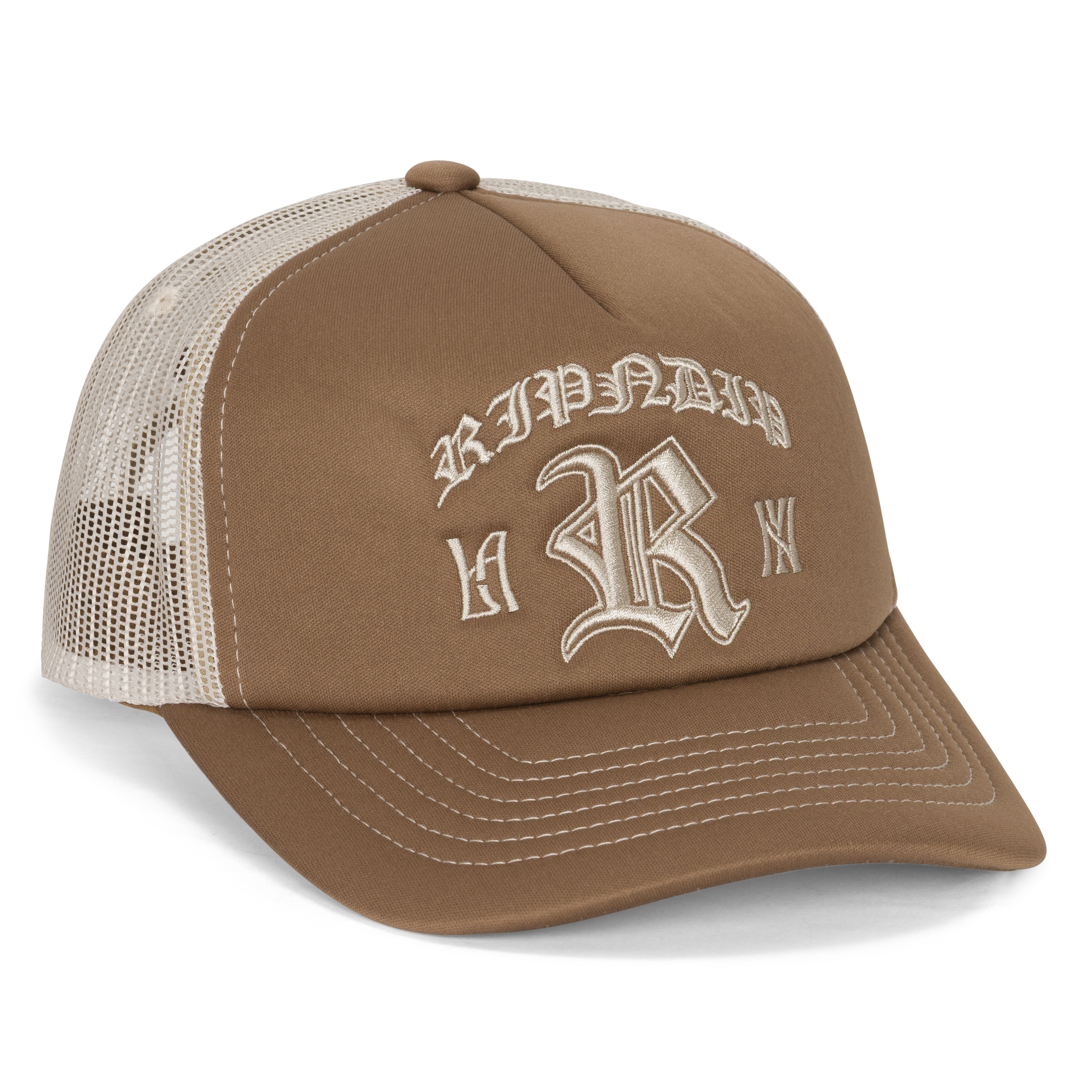 RIPNDIP Cities Trucker Hat (Brown / Sand)