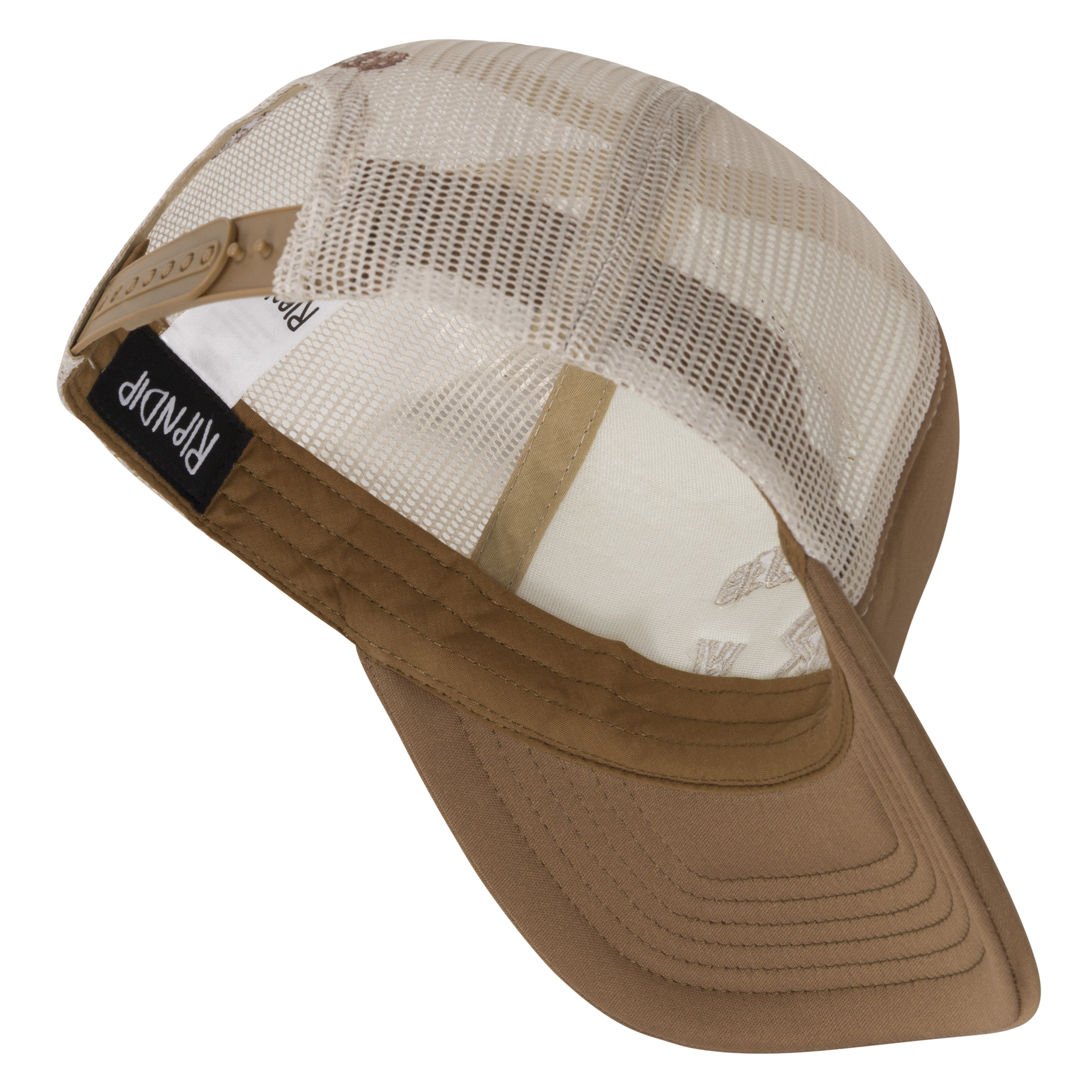RIPNDIP Cities Trucker Hat (Brown / Sand)