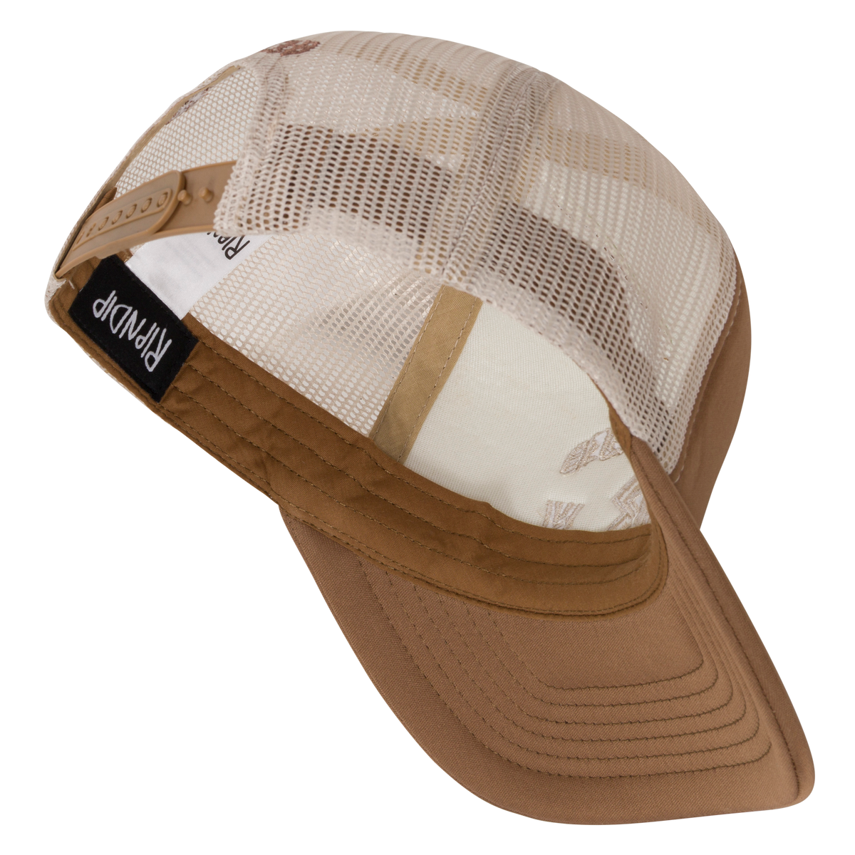 RIPNDIP Cities Trucker Hat (Brown / Sand)