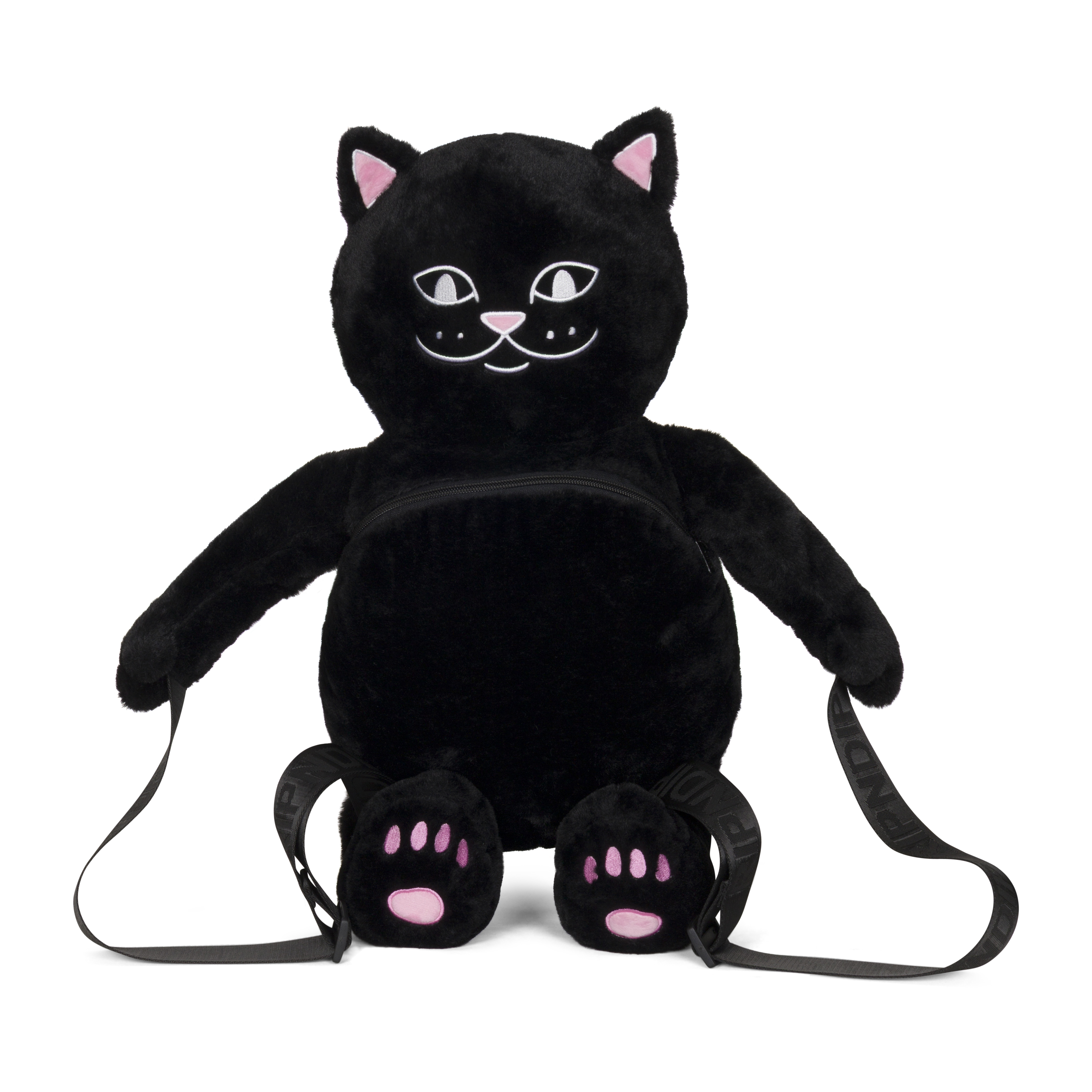 RIPNDIP Lord Jermal Plush Backpack (Black)