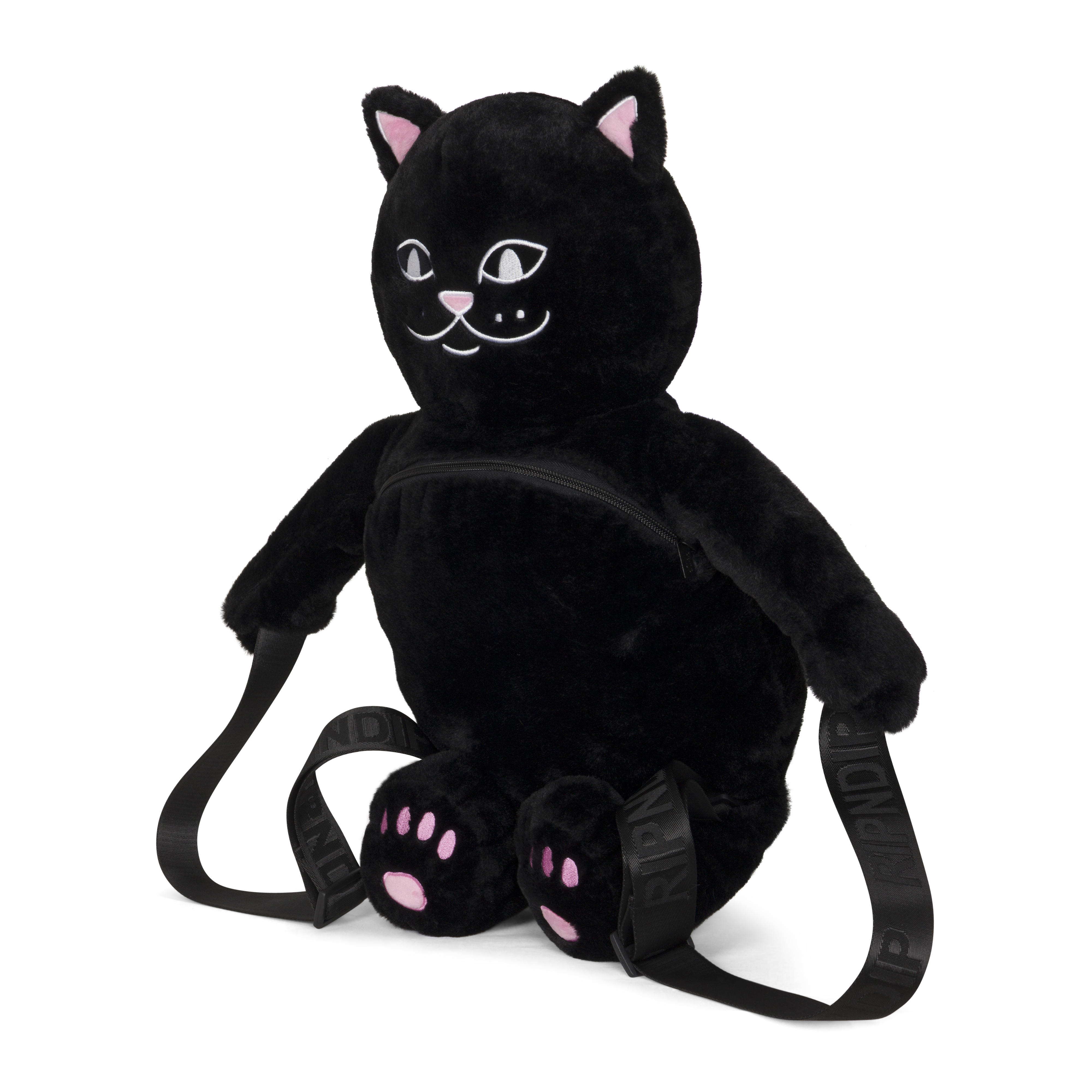 RIPNDIP Lord Jermal Plush Backpack (Black)