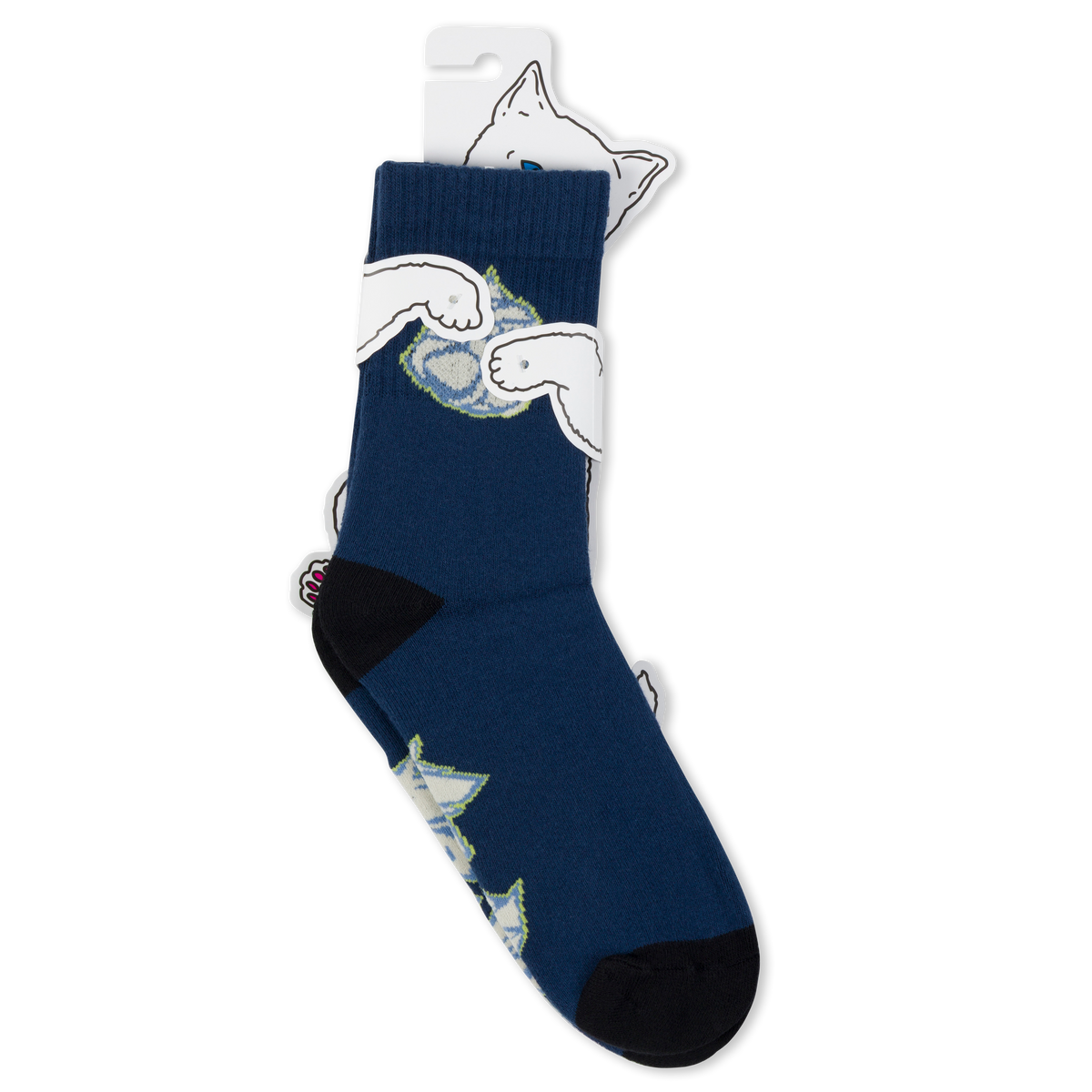 RIPNDIP Cyclone Mid Socks (Navy)