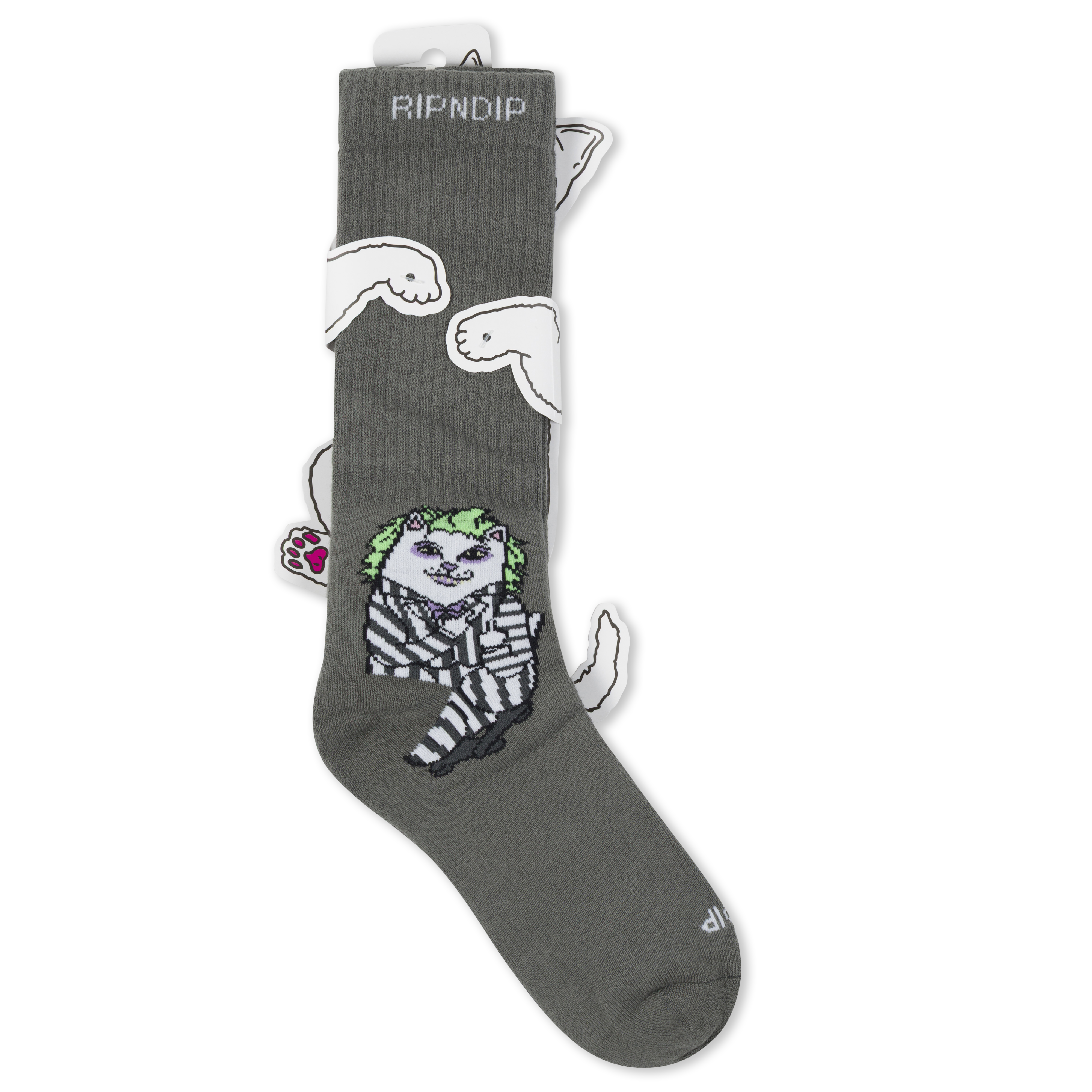 RIPNDIP Bug Drank Nerm Socks (Charcoal)