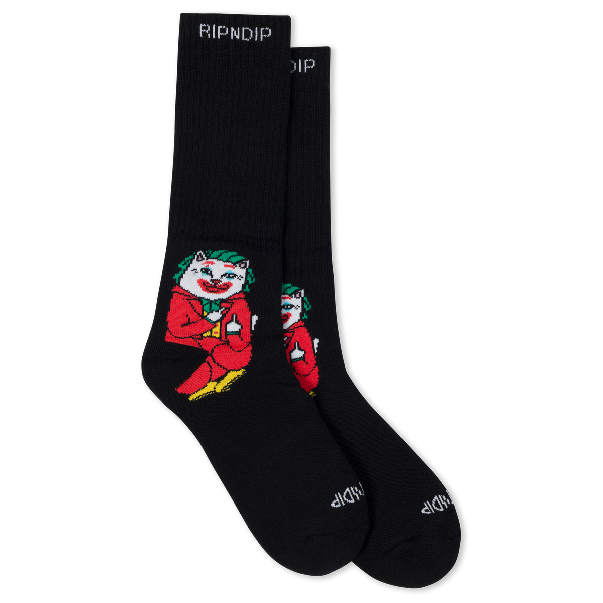 RIPNDIP Why So Nermal? Socks (Black)