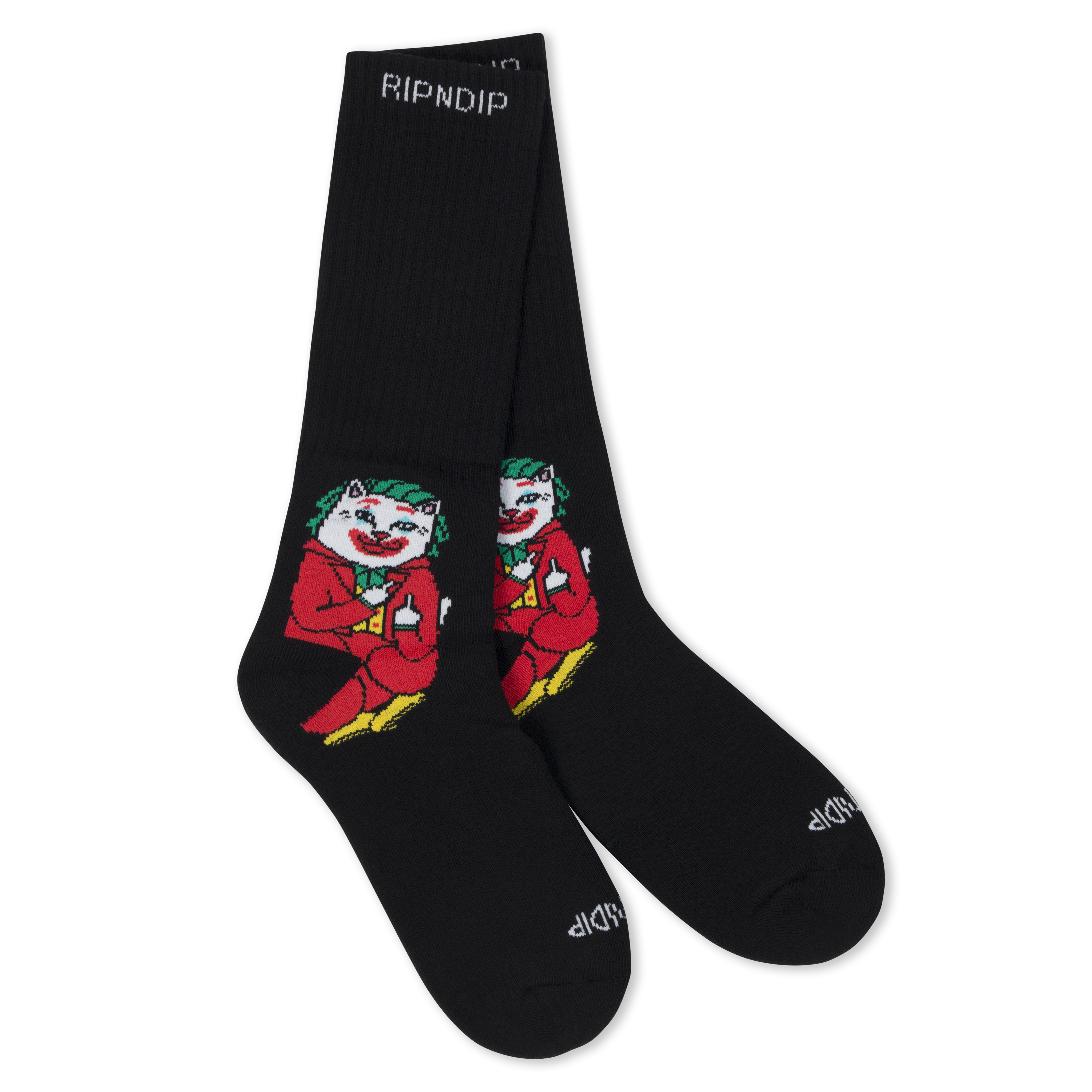 RIPNDIP Why So Nermal? Socks (Black)