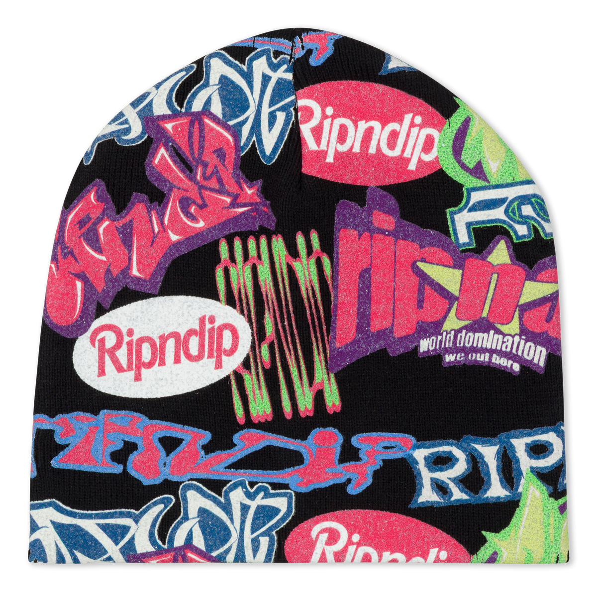 RIPNDIP Out Here Tour Skull Beanie (Multi)