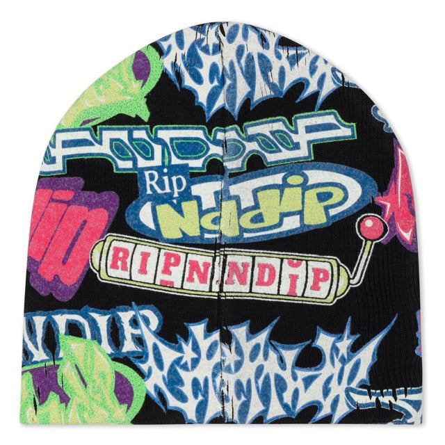 RIPNDIP Out Here Tour Skull Beanie (Multi)