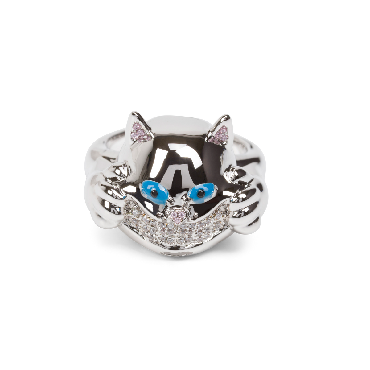 アクセサリー Ripndip Ring Ripndip x King Ice Nermal Ring (Silver) – RIPNDIP