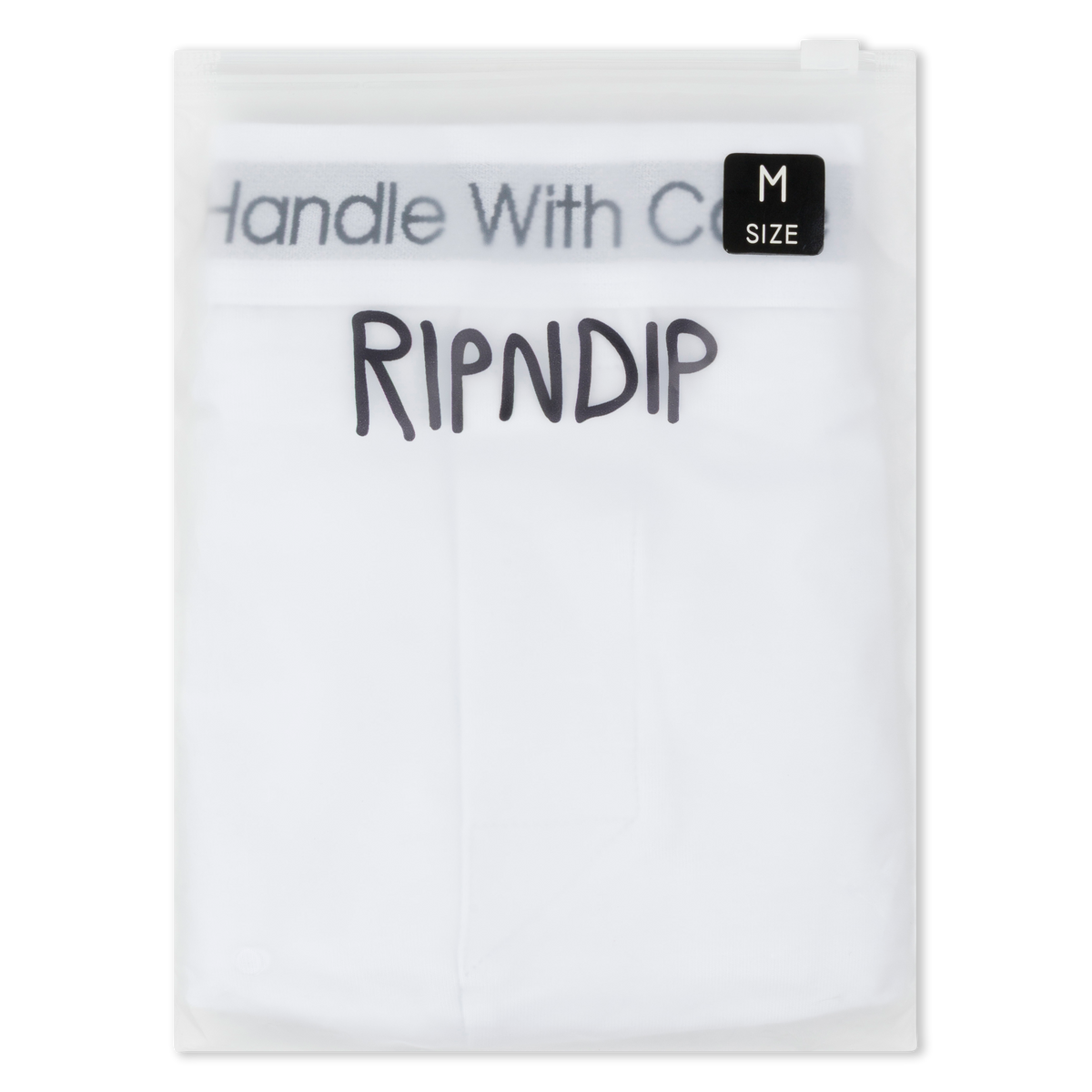 RIPNDIP Handle With Care Boxers (White)