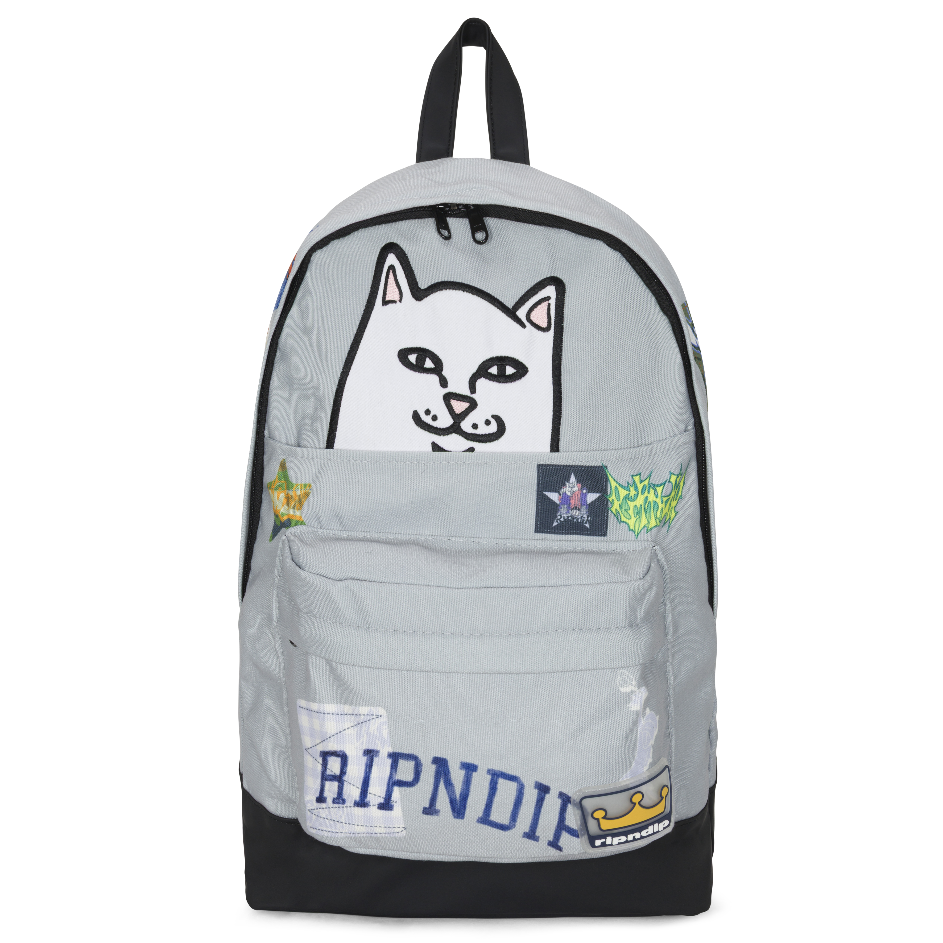 RIPNDIP Lord Nermal Skyline Velcro Backpack (Multi)