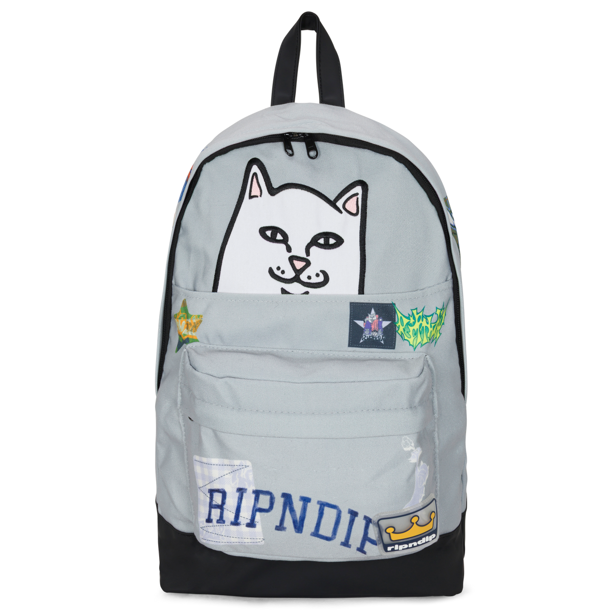 RIPNDIP Lord Nermal Skyline Velcro Backpack (Multi)
