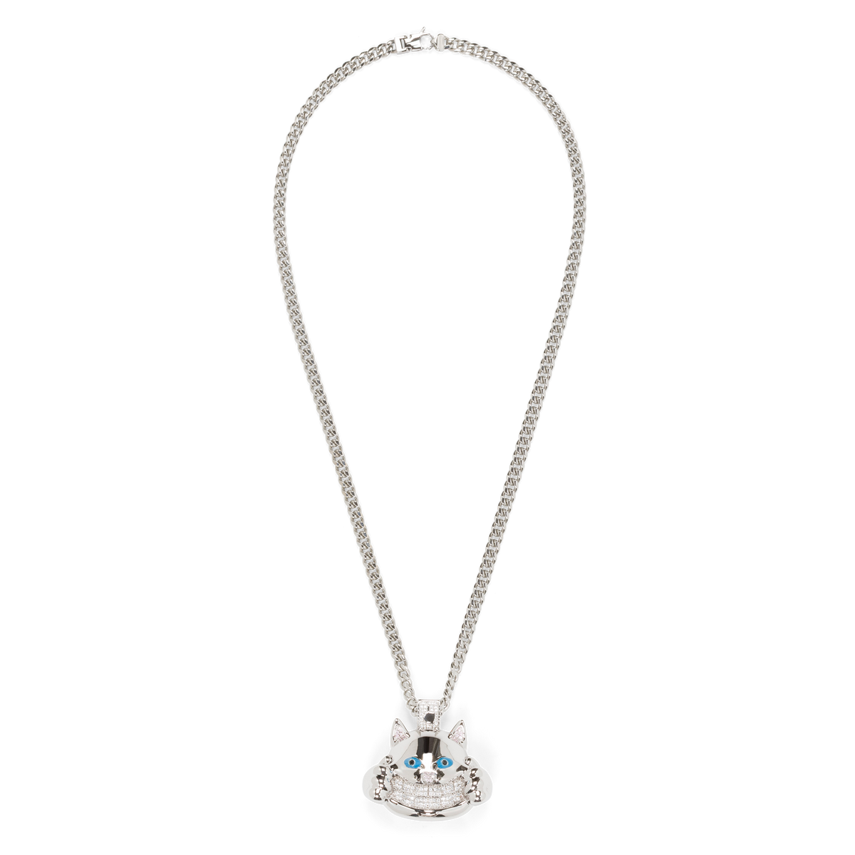 RIPNDIP Ripndip x King Ice Nermal Necklace (Silver)