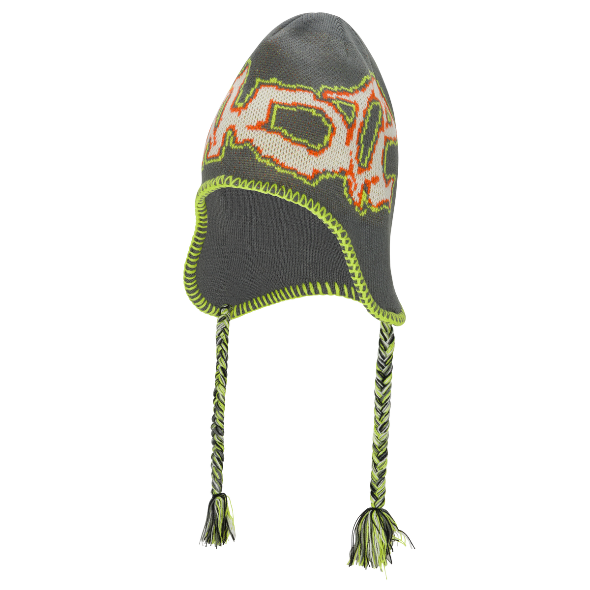 RIPNDIP Pacific Beach Peruvian Beanie (Charcoal)