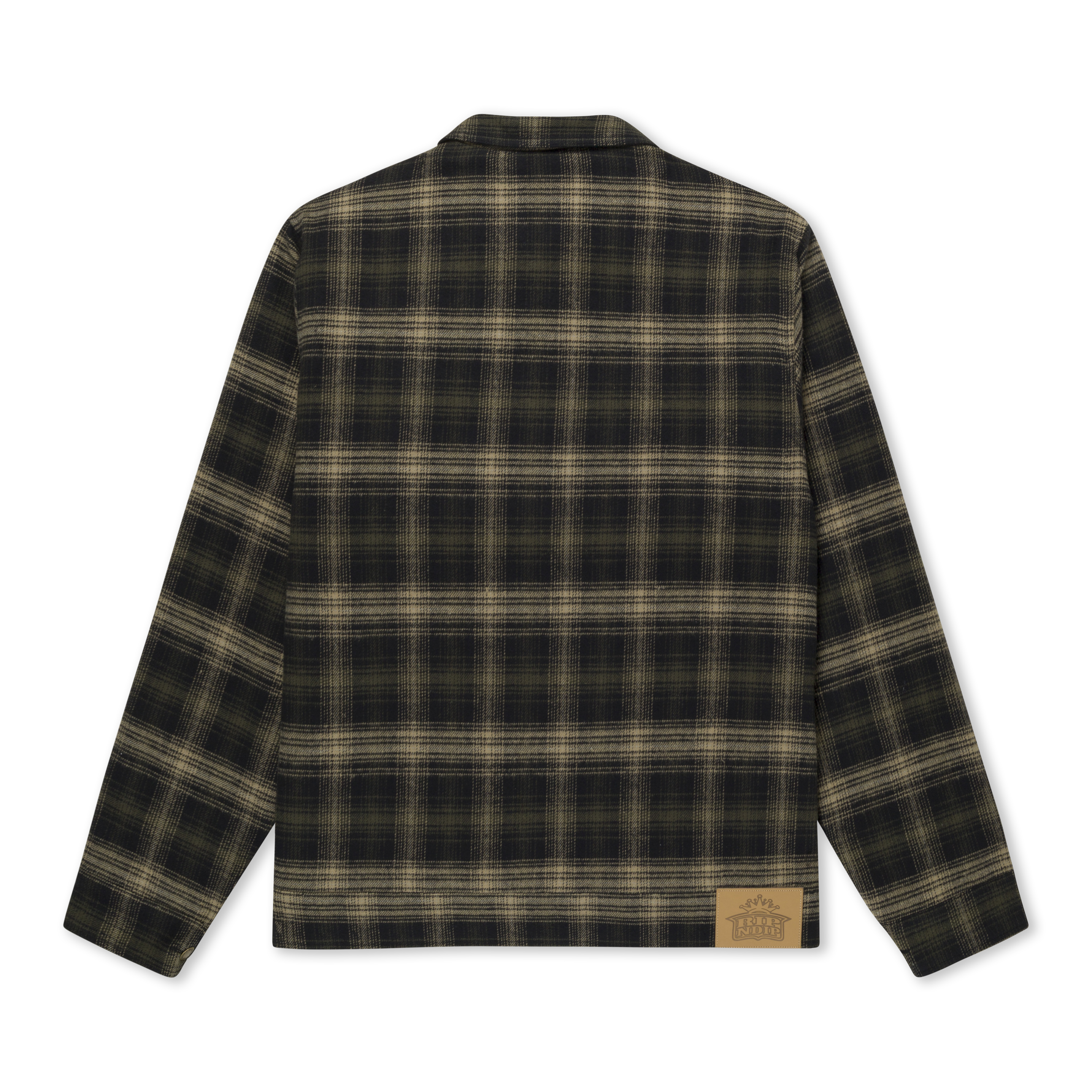 RIPNDIP Slater Work Jacket (Navy / Forest Plaid)