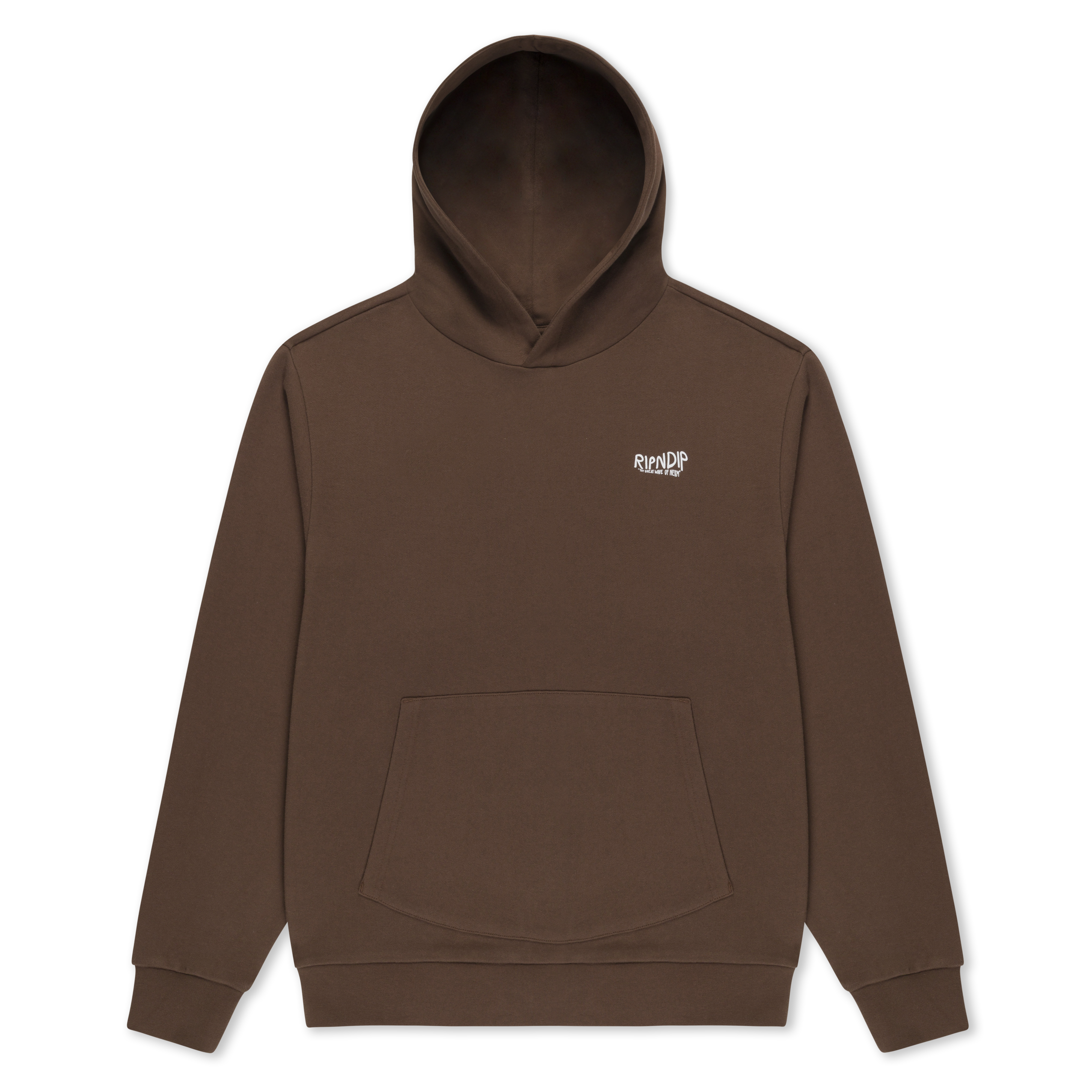 RIPNDIP Great Wave Of Nerm Hoodie (Brown)