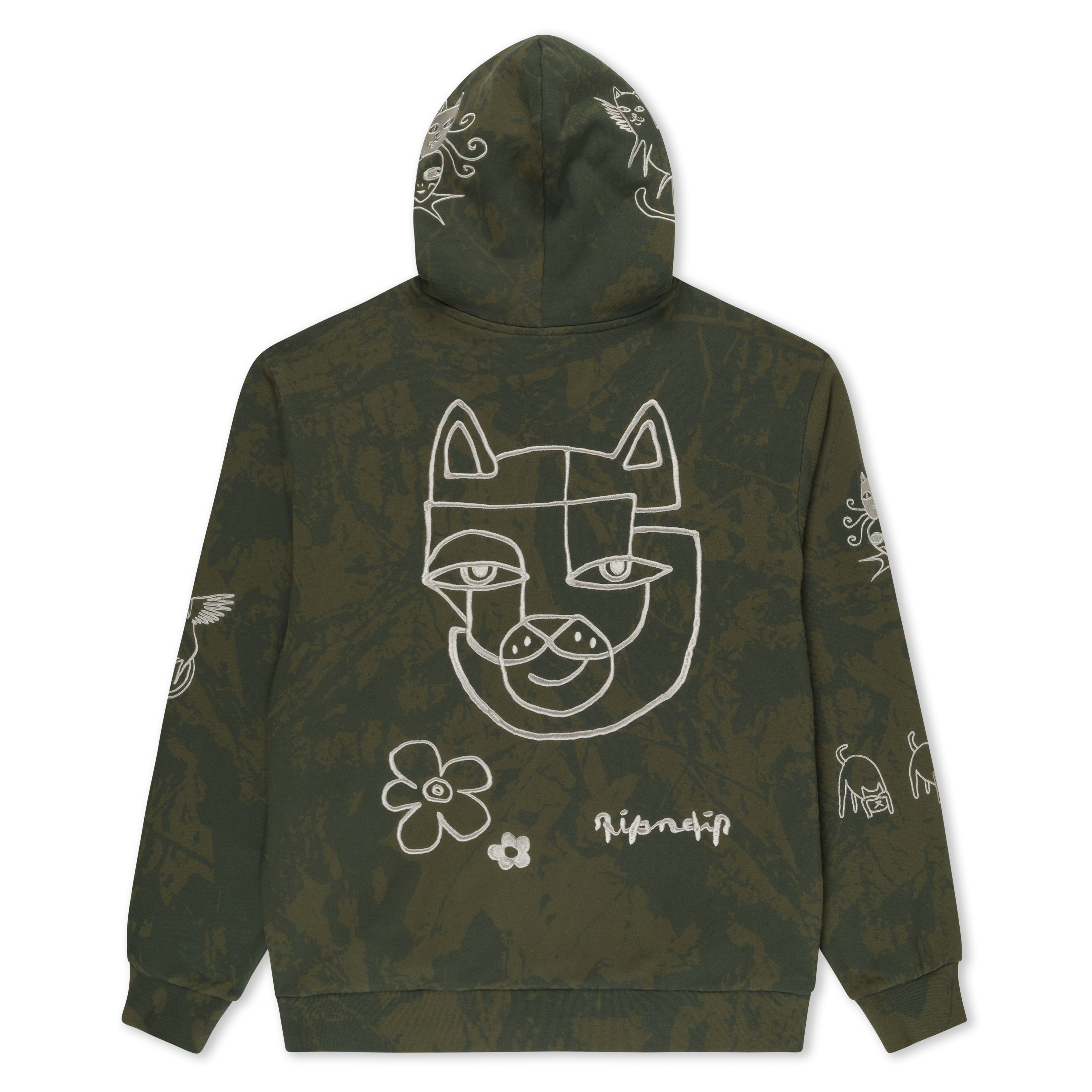 RIPNDIP Blonded Hoodie (Forest Camo)