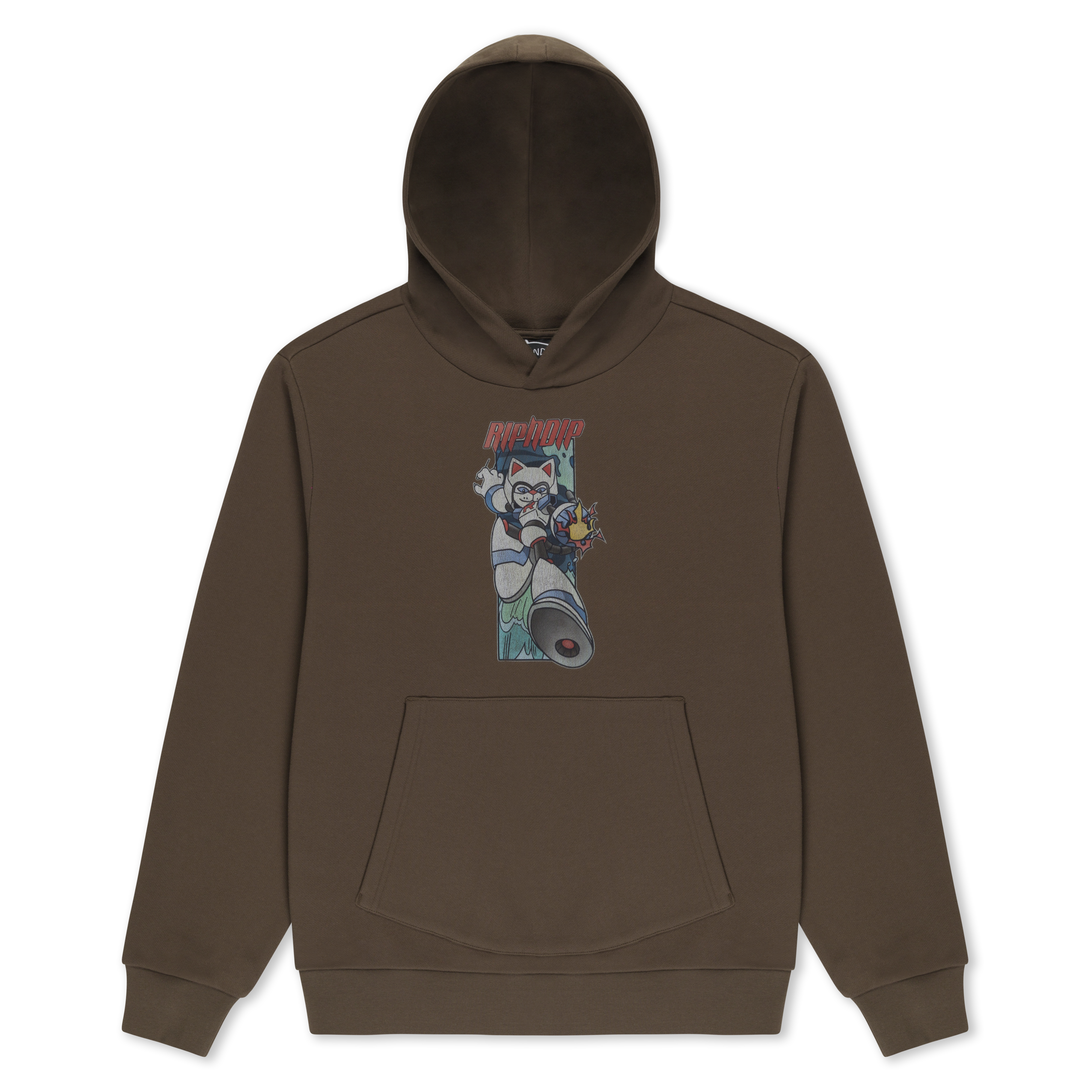 RIPNDIP Rokkunerm Hoodie (Dusty Brown)