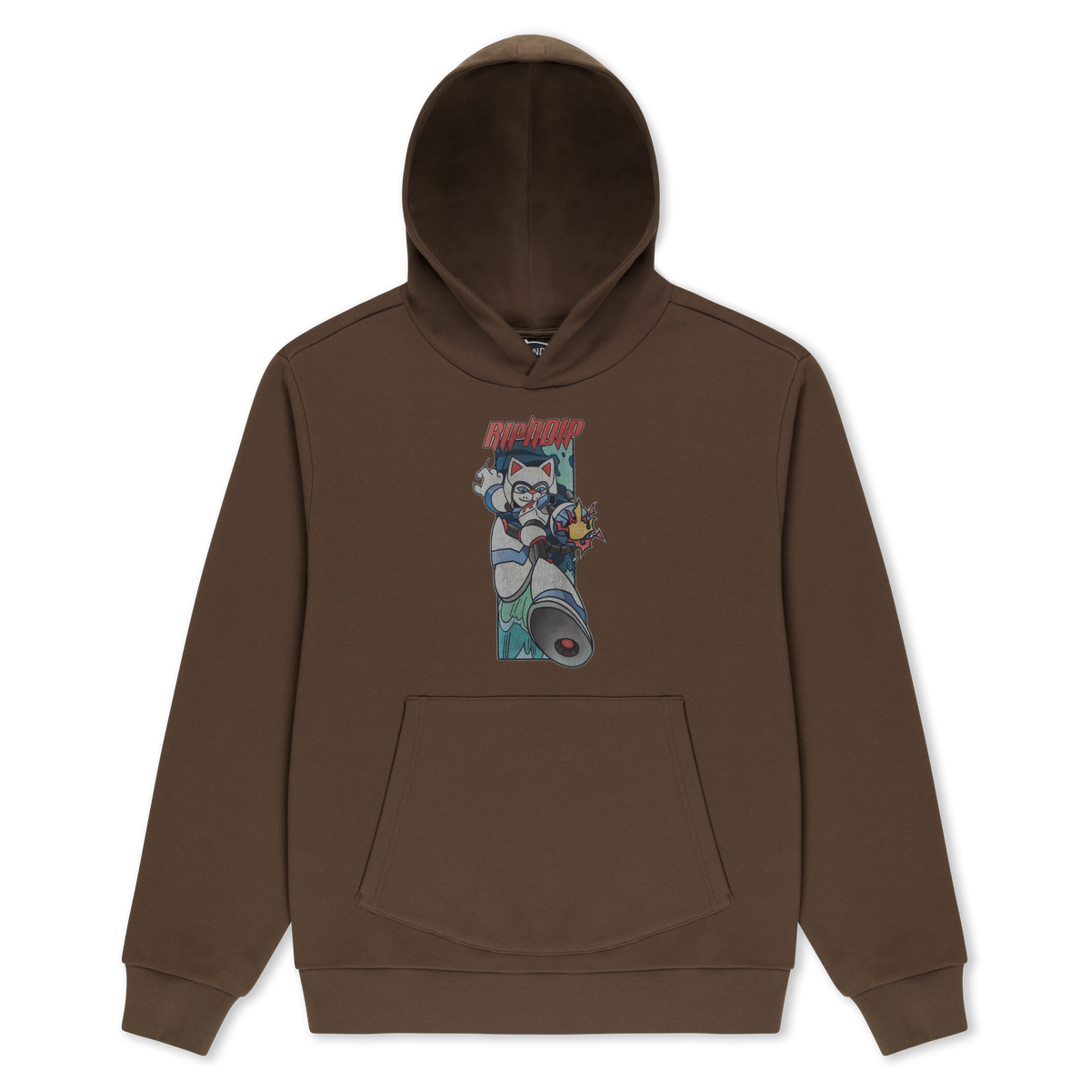 RIPNDIP Rokkunerm Hoodie (Dusty Brown)