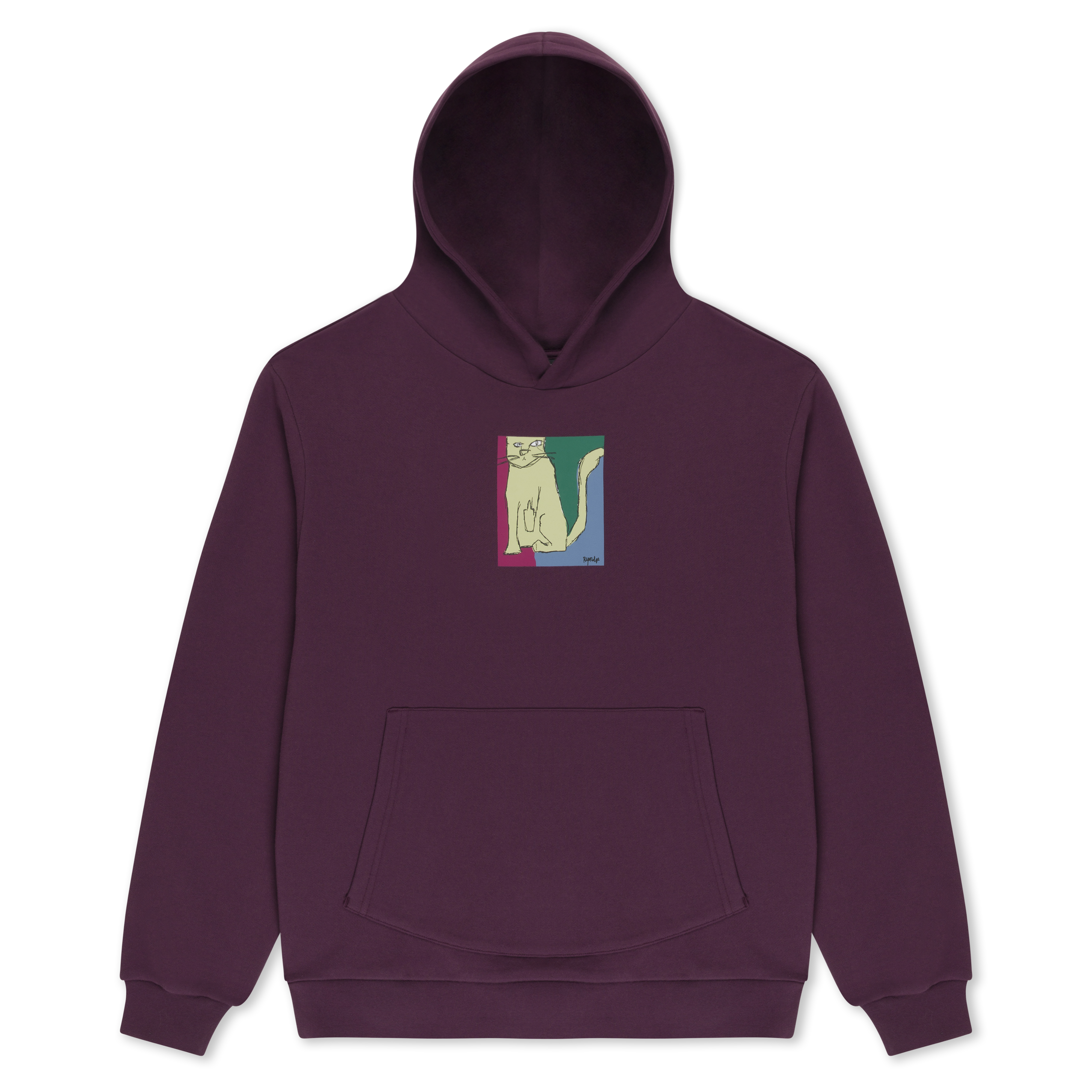 RIPNDIP Nermhol Hoodie (Dark Plum)
