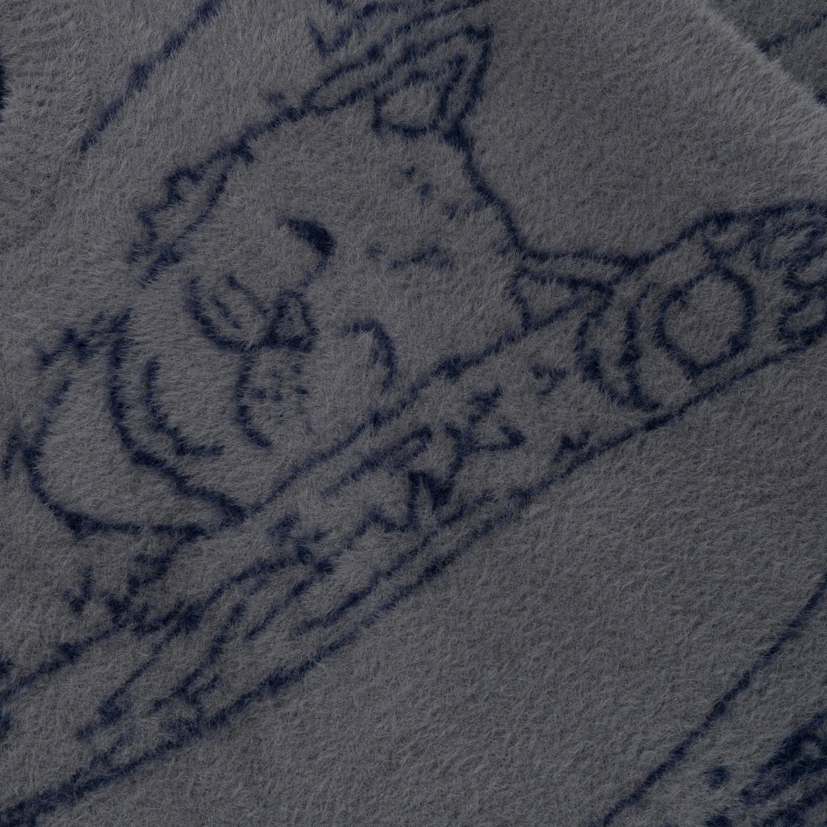 RIPNDIP Great Wave Of Nerm Reversible Sweater (Grey / Navy)