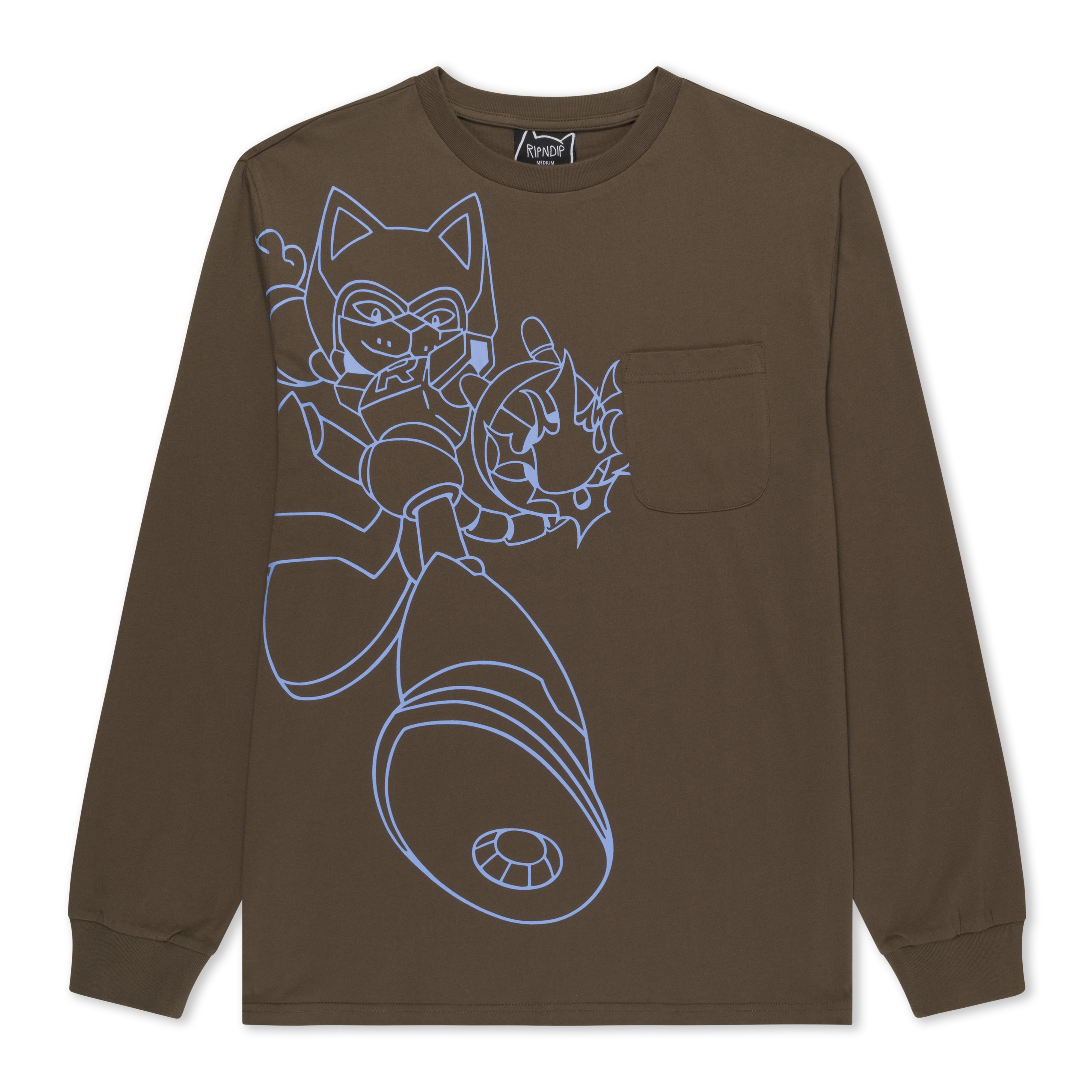 RIPNDIP Rokkunerm LS (Dusty Brown)