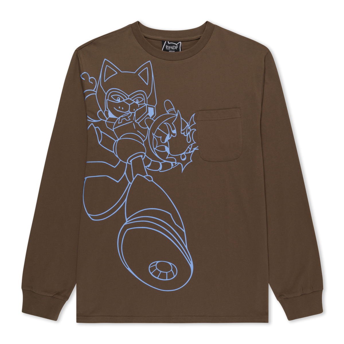 RIPNDIP Rokkunerm LS (Dusty Brown)
