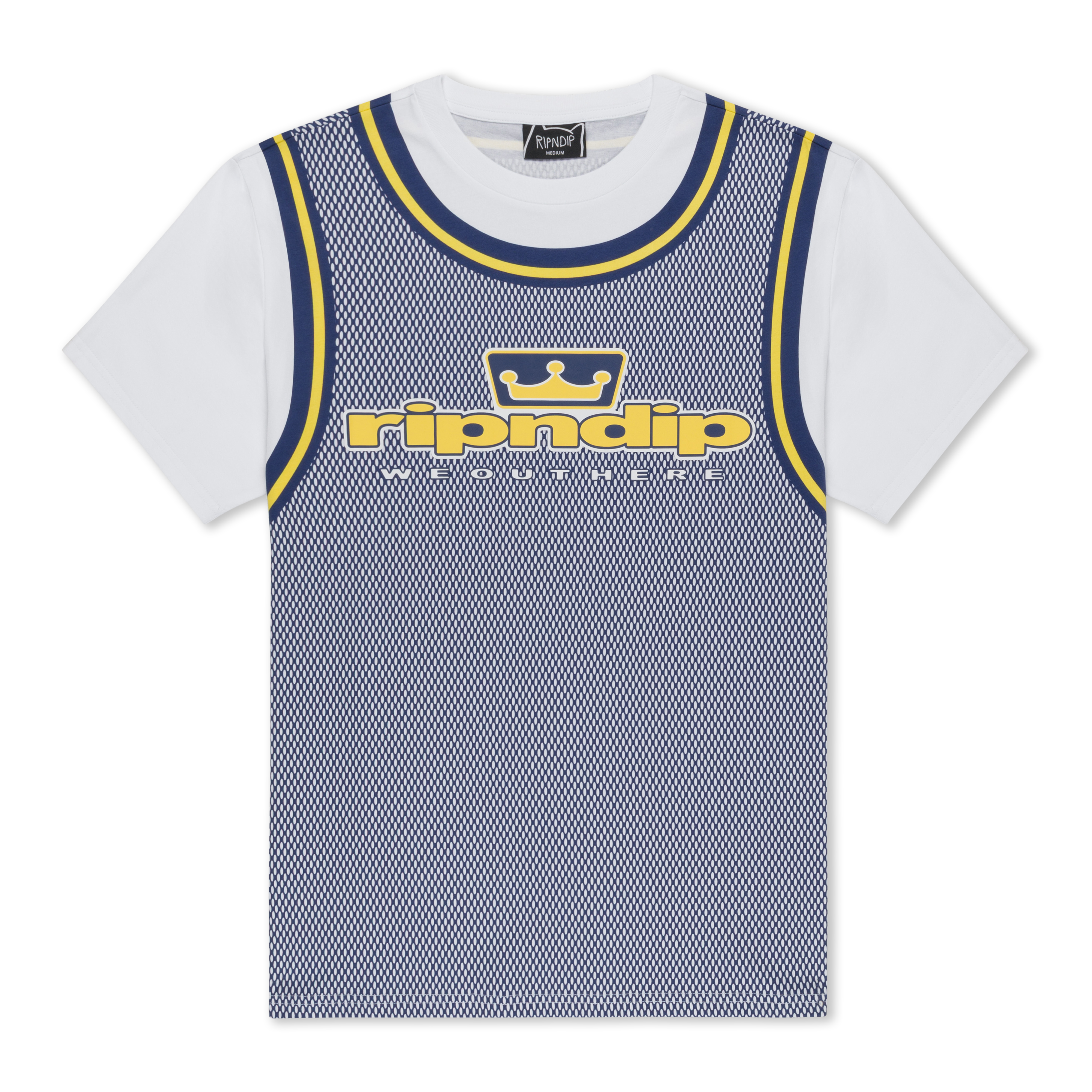 RIPNDIP Halftime Tee (White)