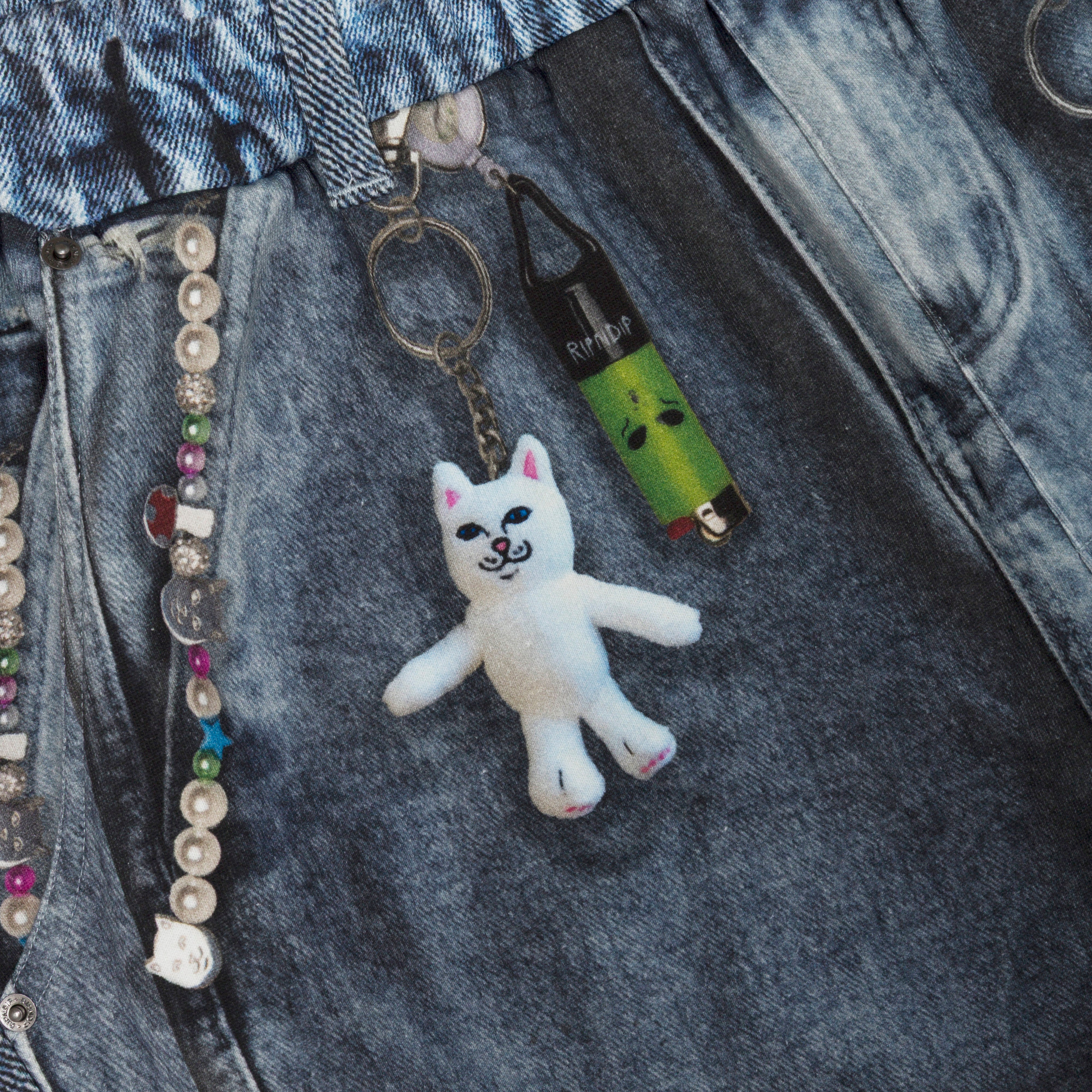 RIPNDIP Real Sweatpants (Light Wash)