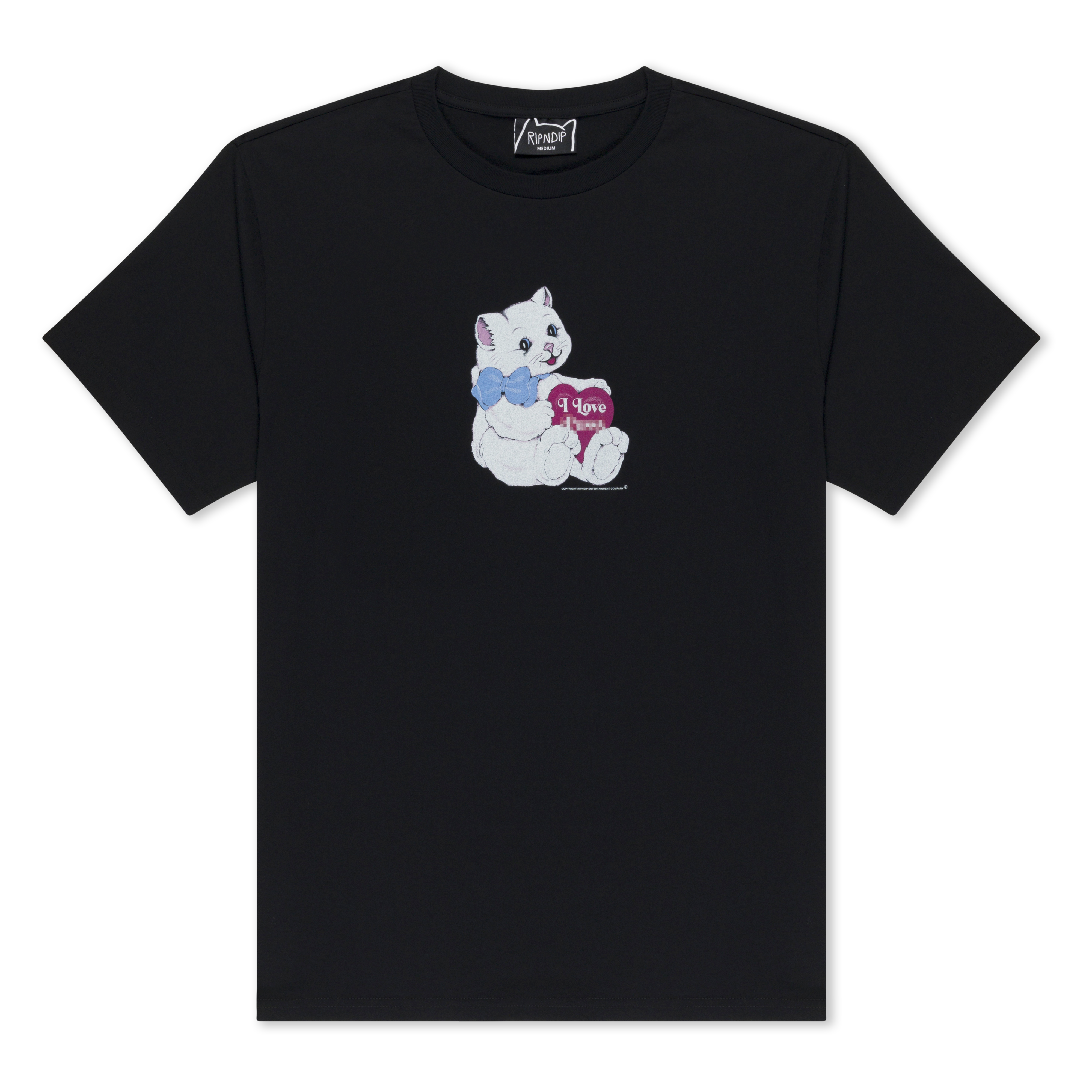 RIPNDIP I Love Cats Tee (Black)