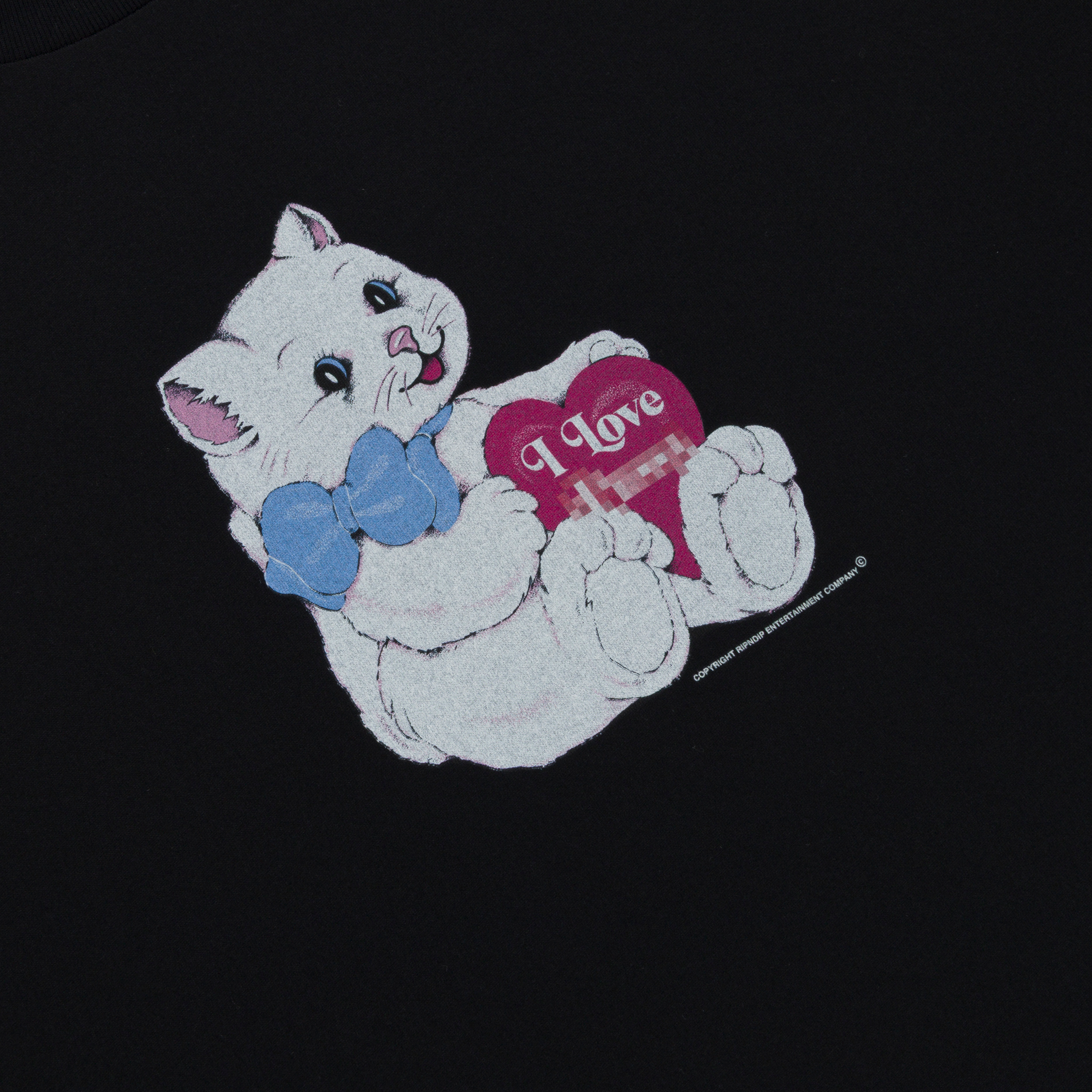 RIPNDIP I Love Cats Tee (Black)