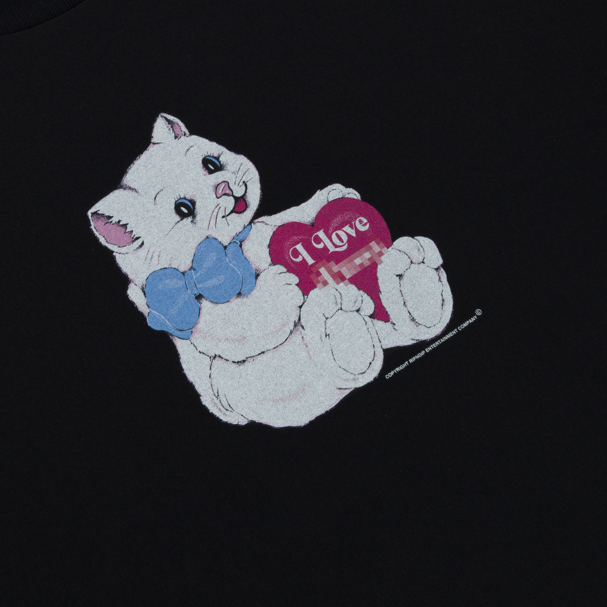 RIPNDIP I Love Cats Tee (Black)