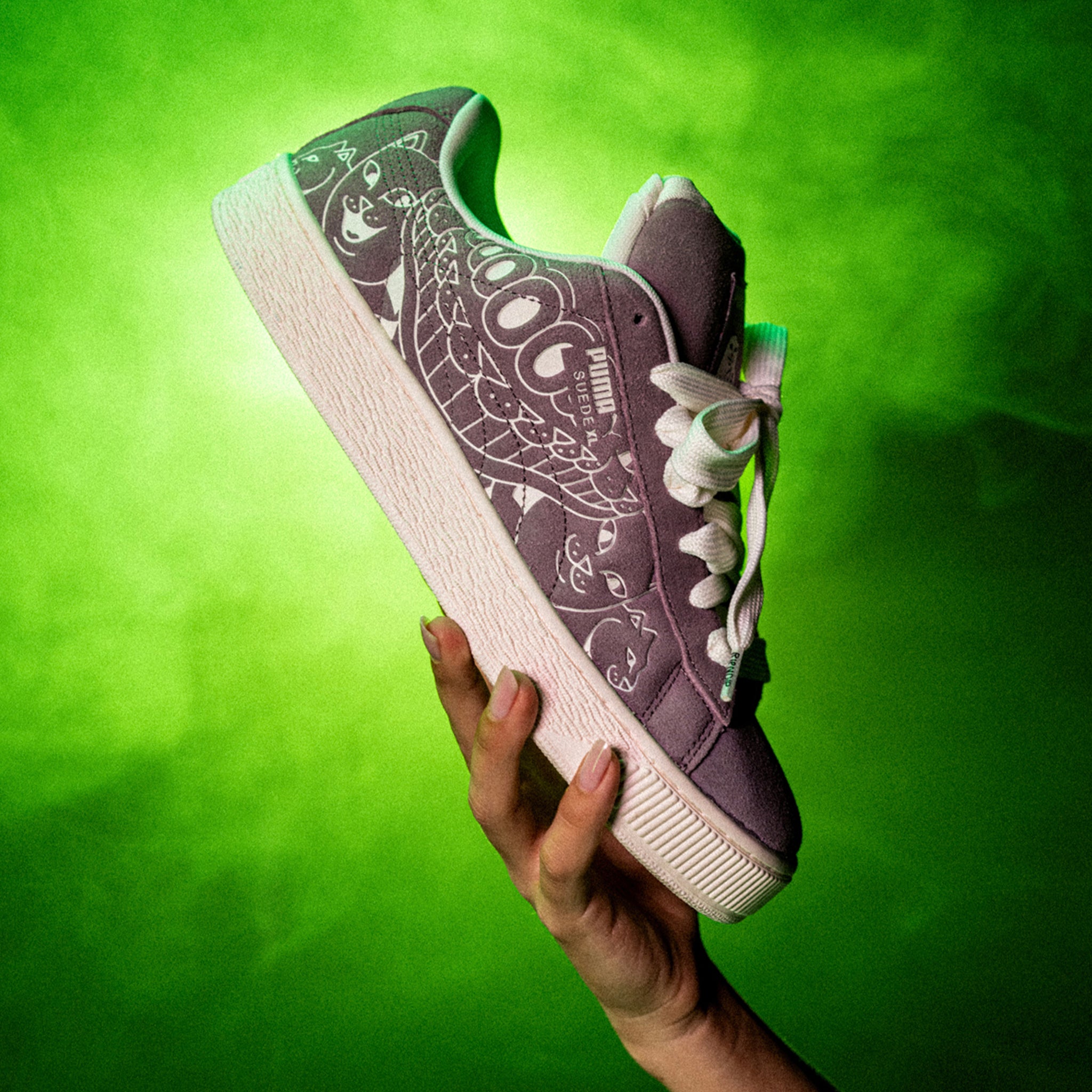 RIPNDIP Suede XL (Puma Raisin-Warm White)