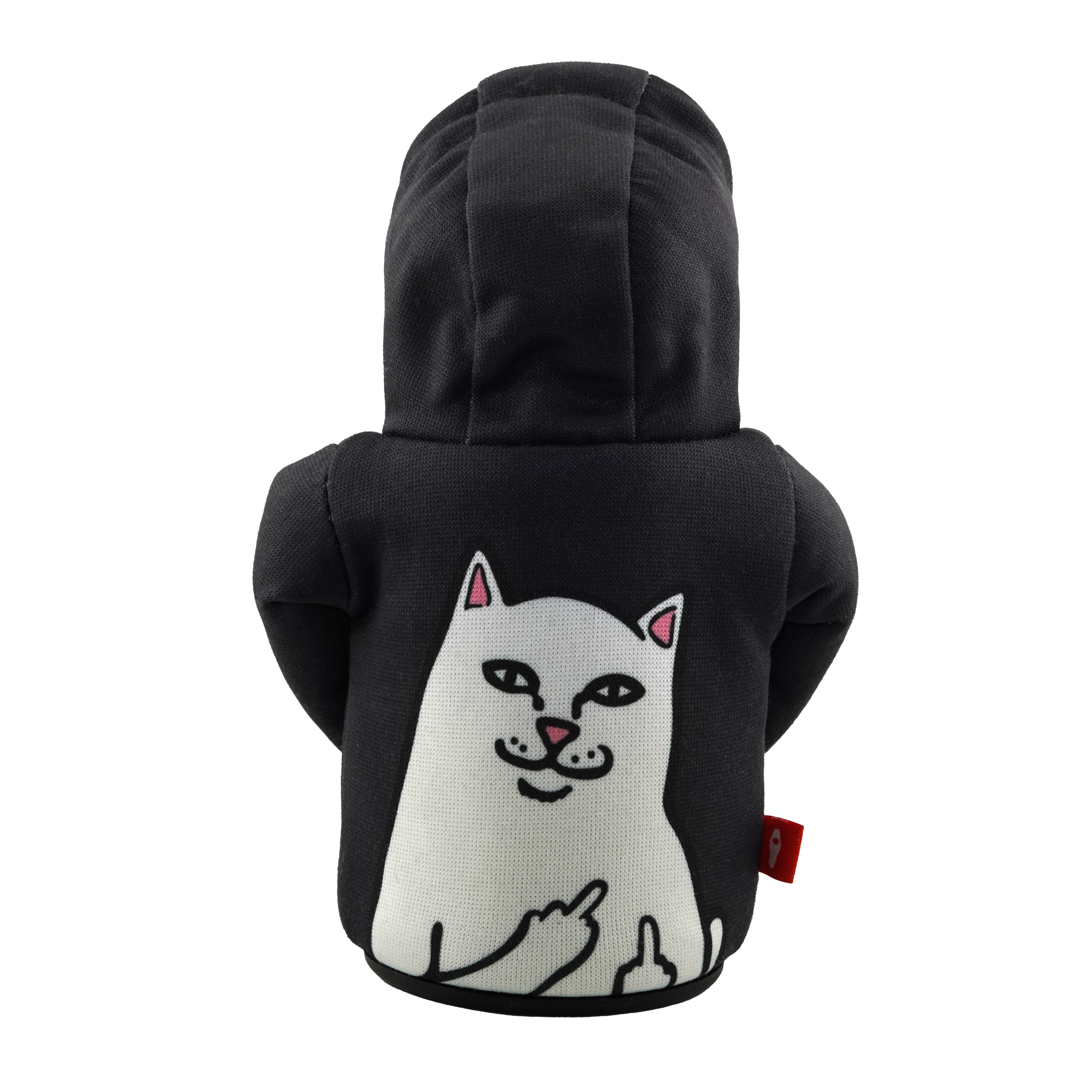 RIPNDIP Puffin x Ripndip Lord Nermal Koozie Hoodie (Black)