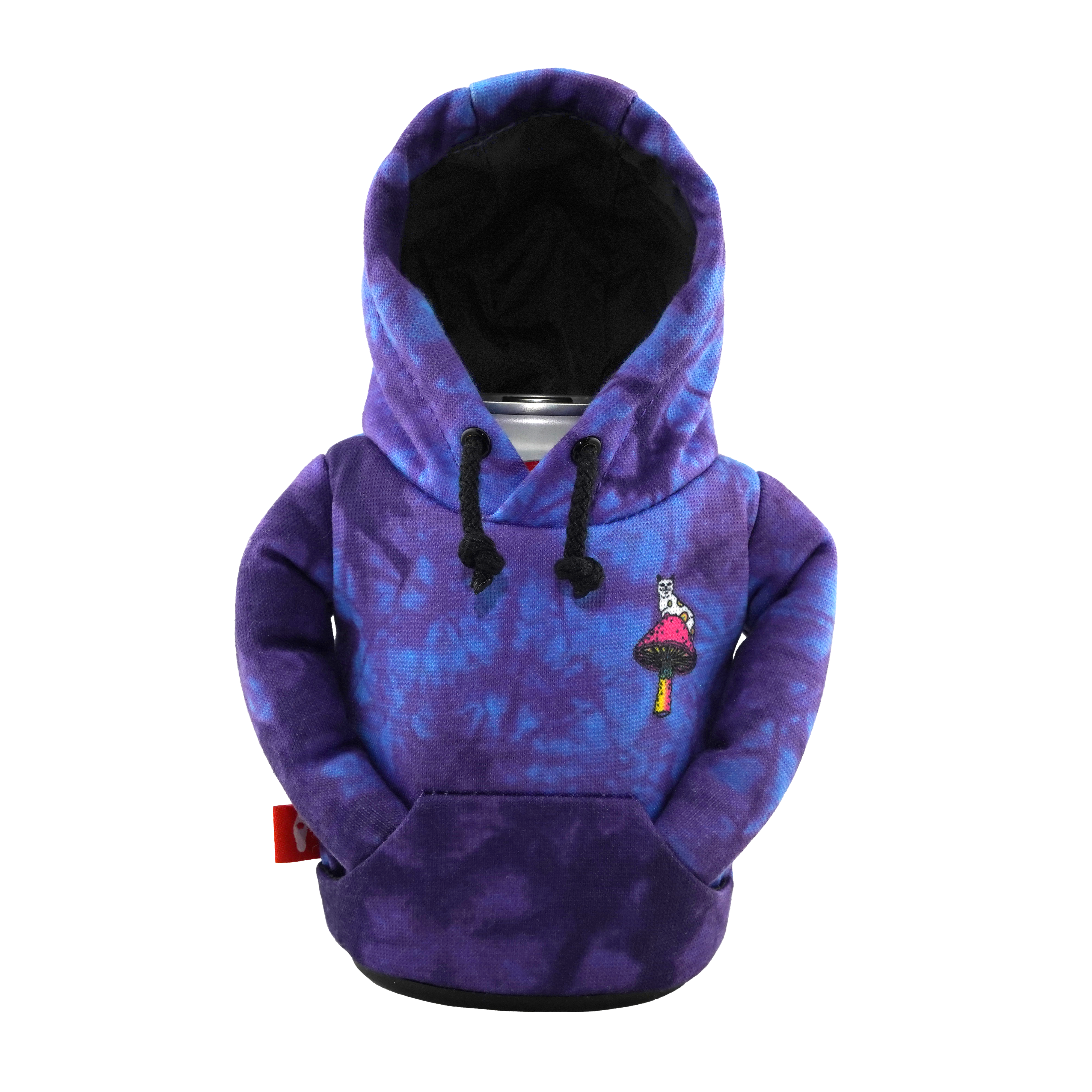 RIPNDIP Puffin x Ripndip Psychedelic Koozie Hoodie (Blue Tie Dye)