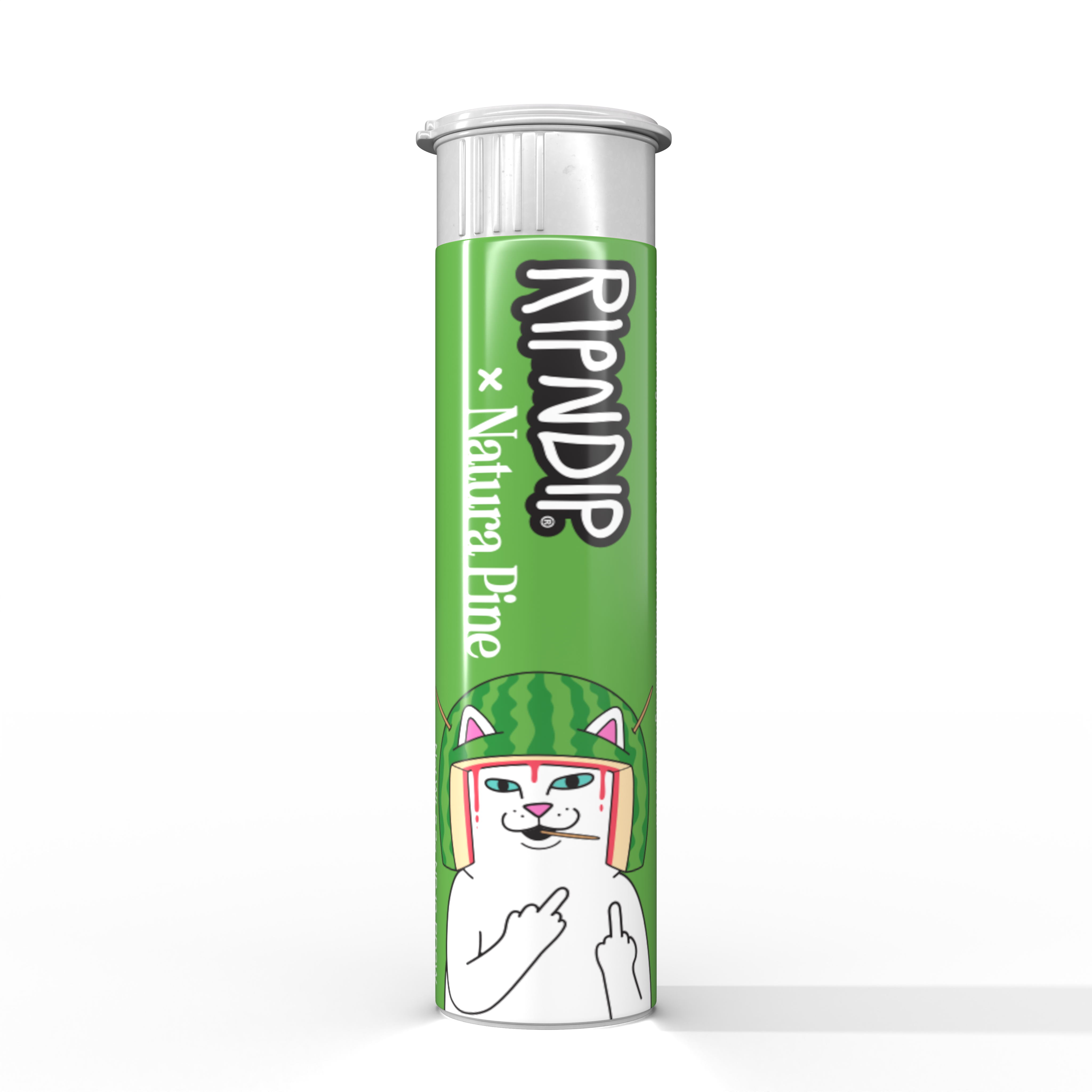 RIPNDIP Sour Watermeowlon Flavored Toothpick Tube (White)